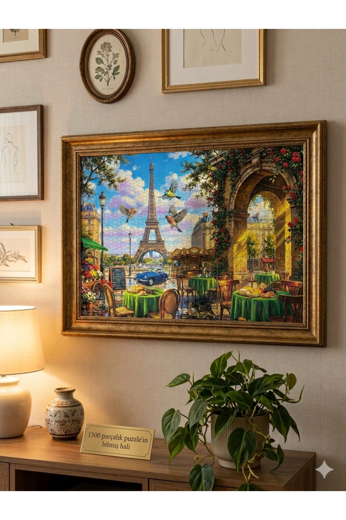 絵画 9743 PUPPA ZOE Landscape 1500 parça Yapboz Puzzle I 85*60cm I Romantik