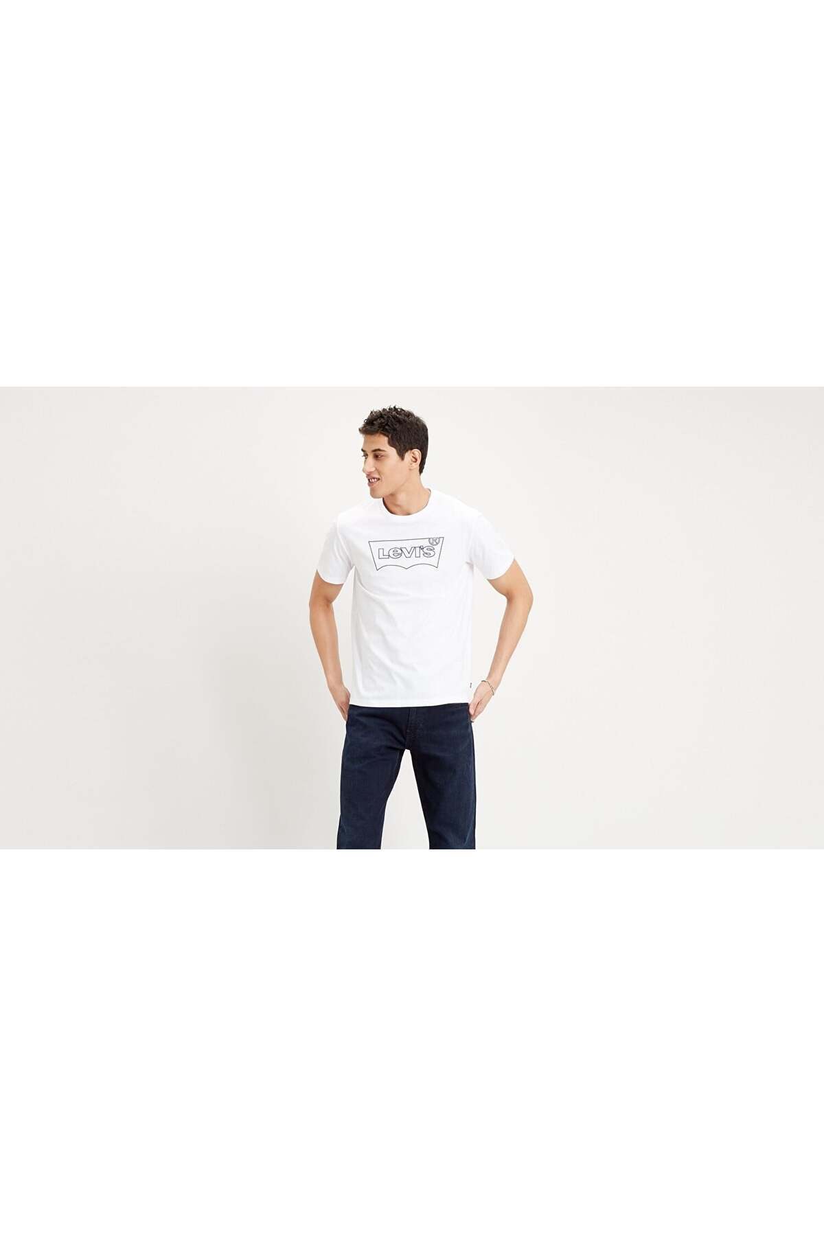 تی‌شرت سفید مردانه ۲۲۴۸۹-۰۳۳۴ لیوایز تی شرت Levi's