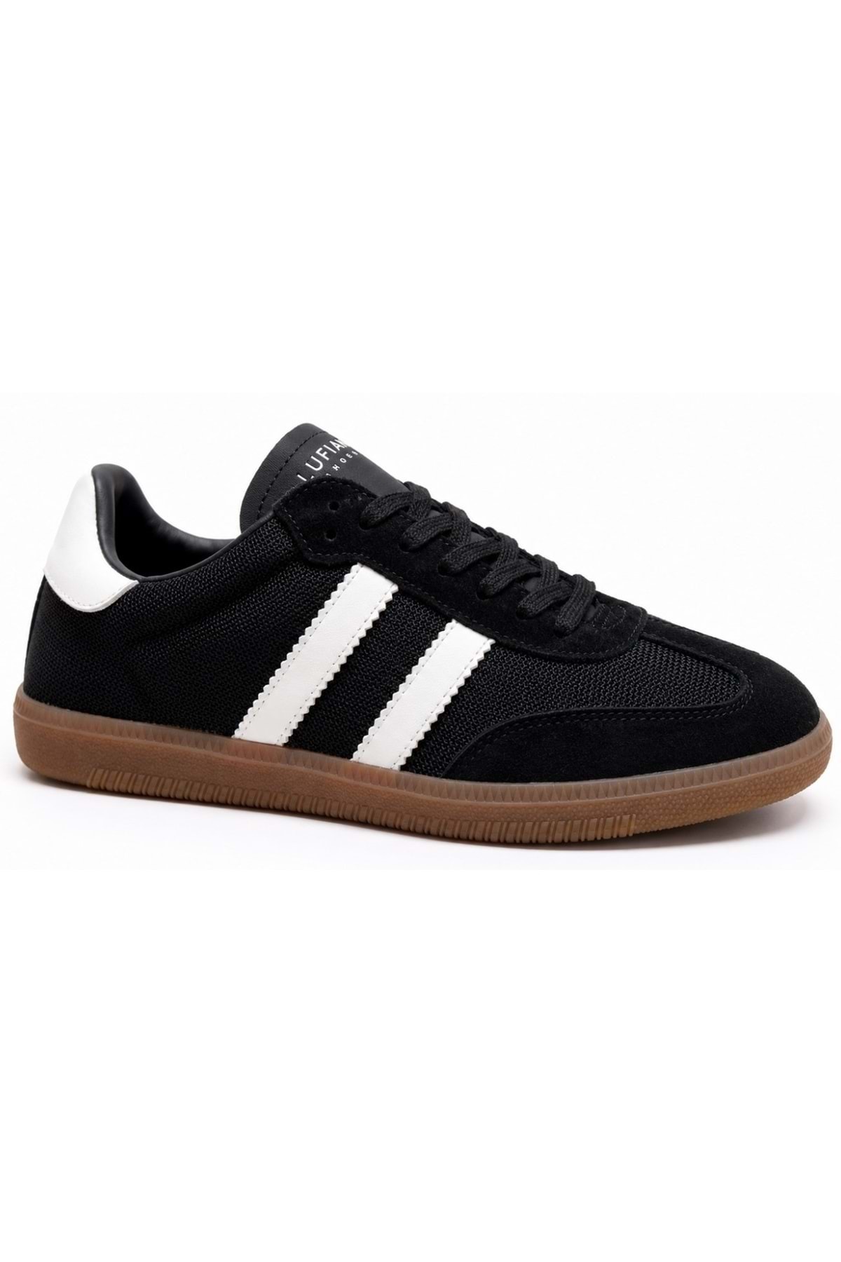 LURIENA様 Lufian 121230066 Lenora Deri Unisex Sneaker Ayakkabı SİYAH