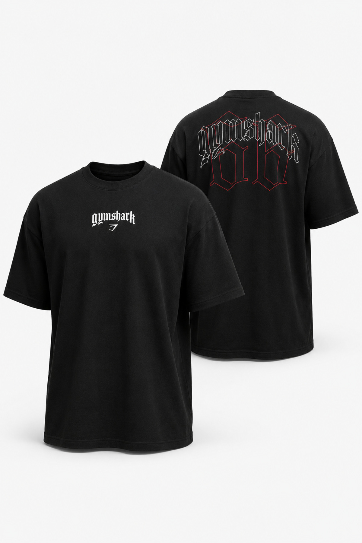 Stylovi Gymshark Oversize Fit Men's Sports T-Shirt - High Quality