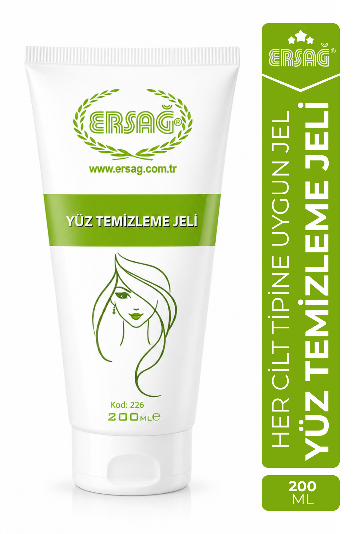 Ersağ Yüz Temizleme Jeli 200 ML — ERS02260315