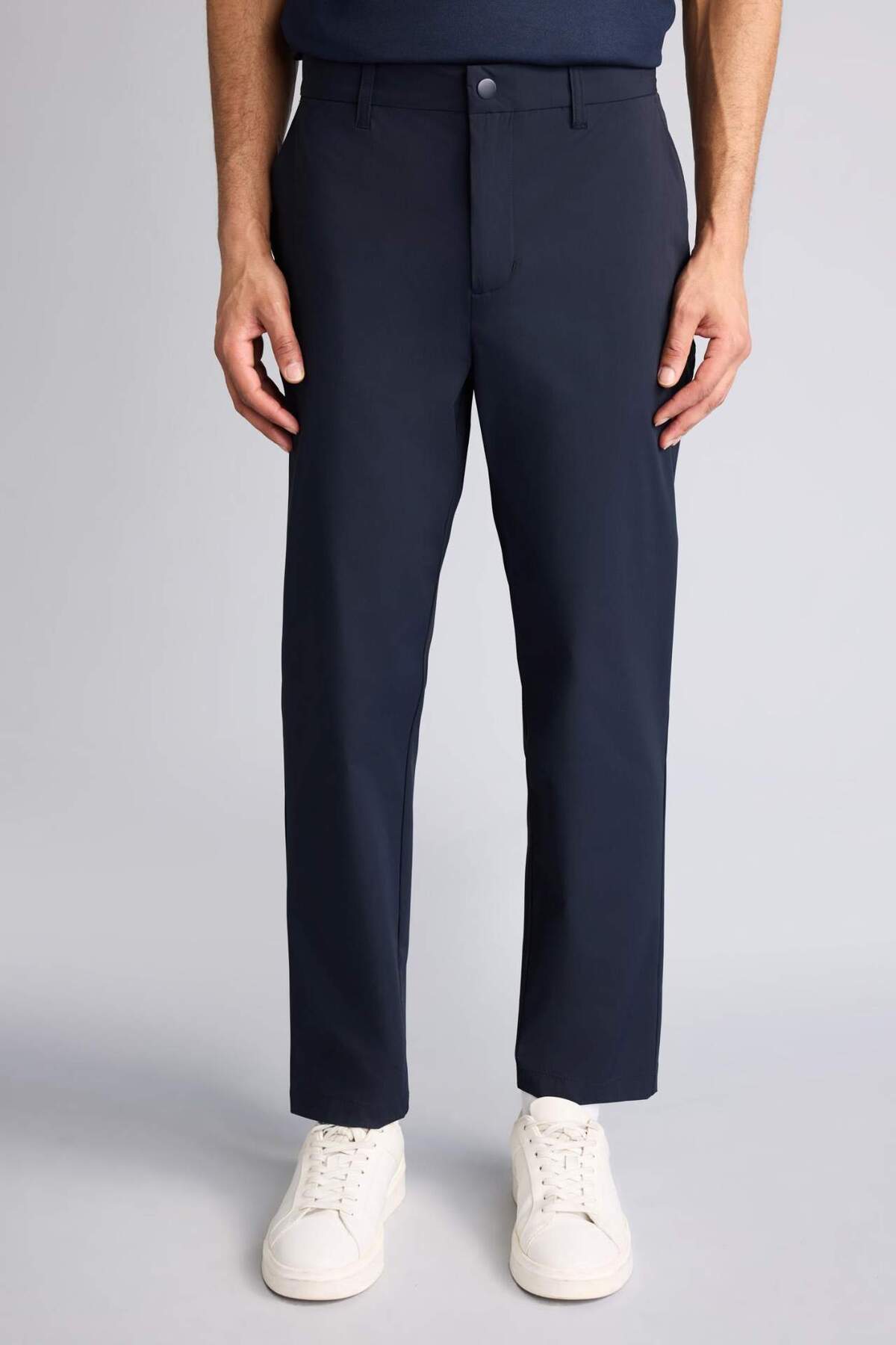Slim Fit Pantolon G1036AX26SP — سرمه‌ای — تصویر 4 از 6