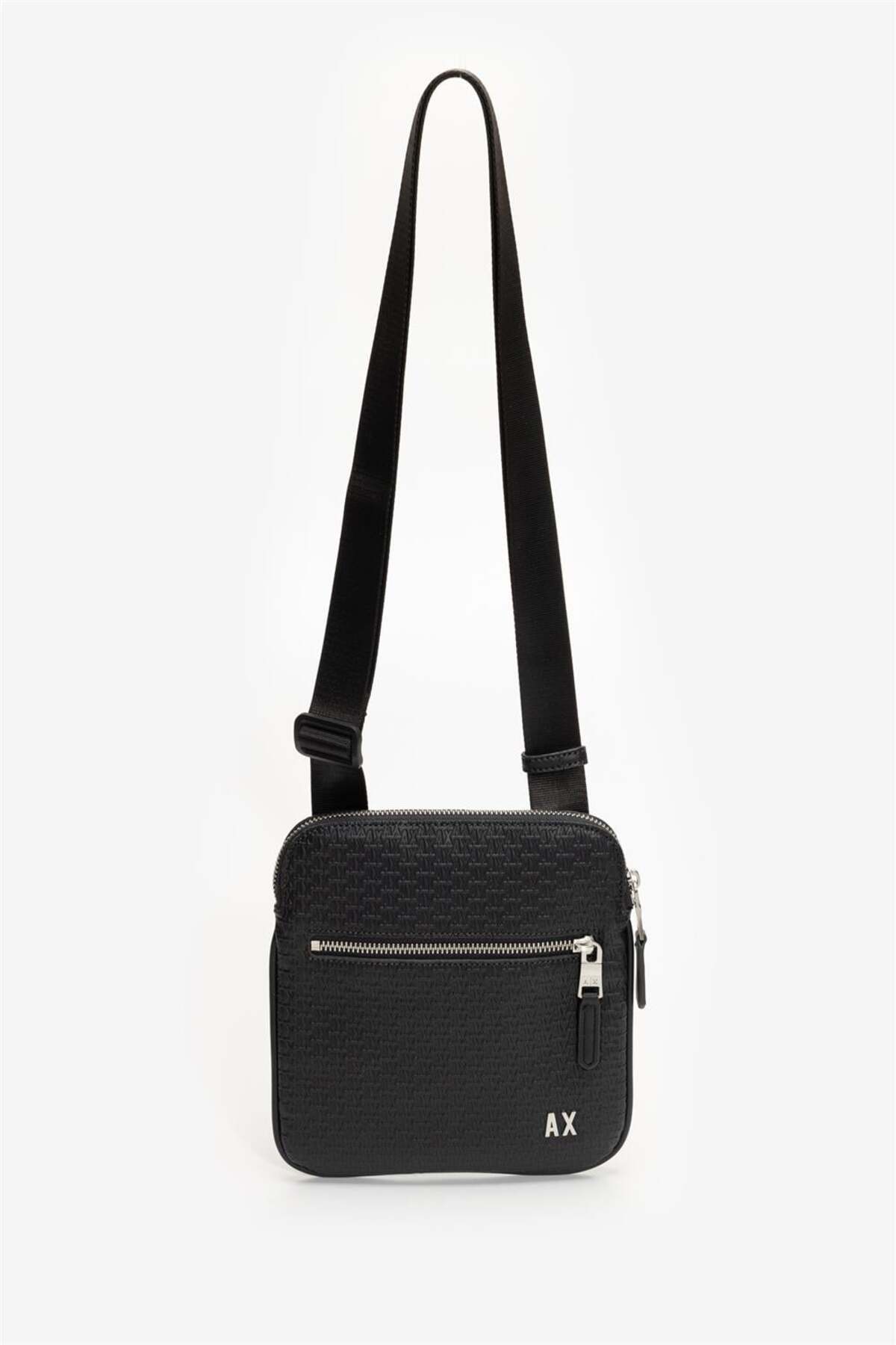 کیف خبرنگاری مردانه، سرمه‌ای آرمانی اکسچنج کیف کمری Armani Exchange