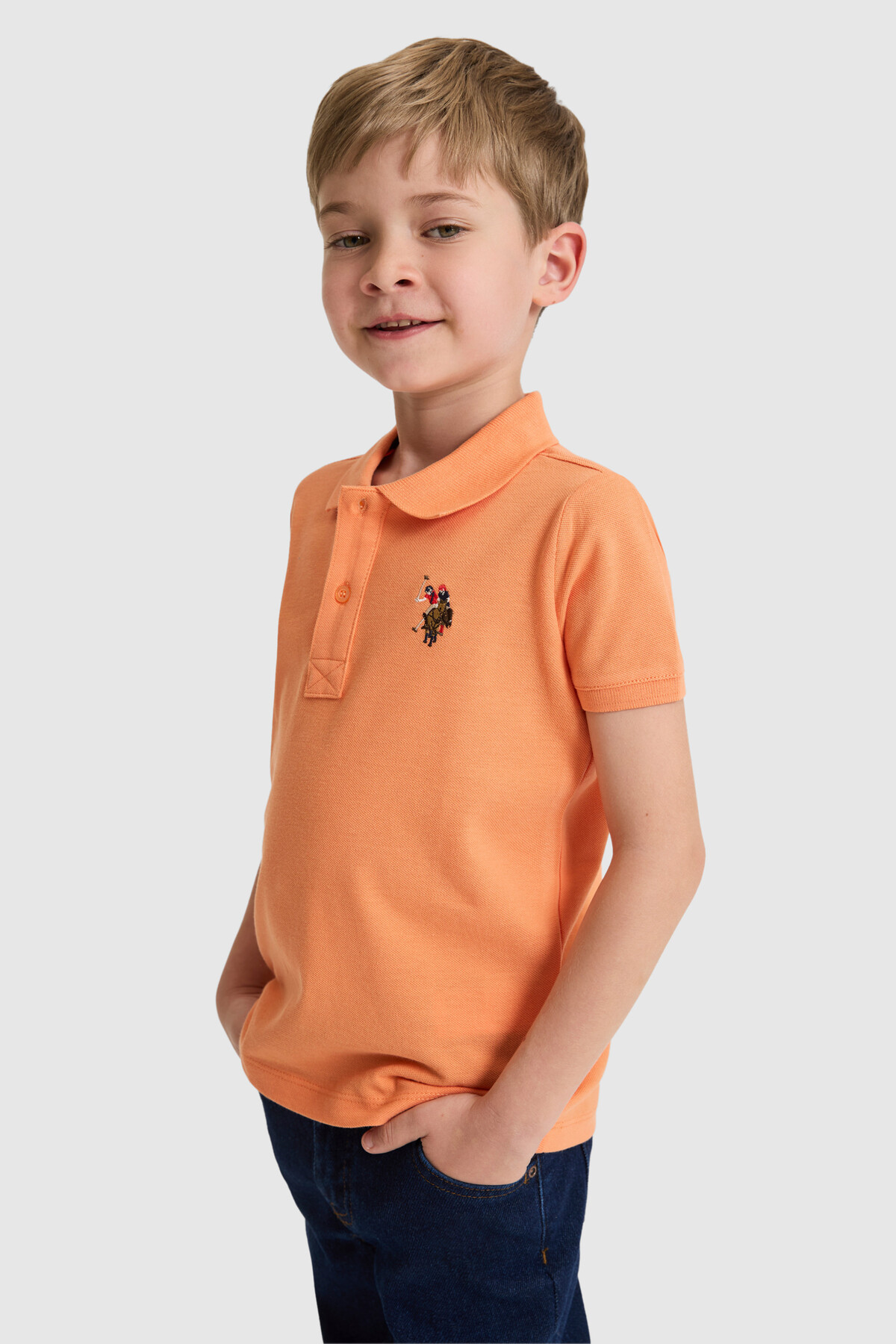پولوشرت پسرانه یقه پلو | یو اس پولو U.S. Polo Assn. 50325608 TR - تصویر 3