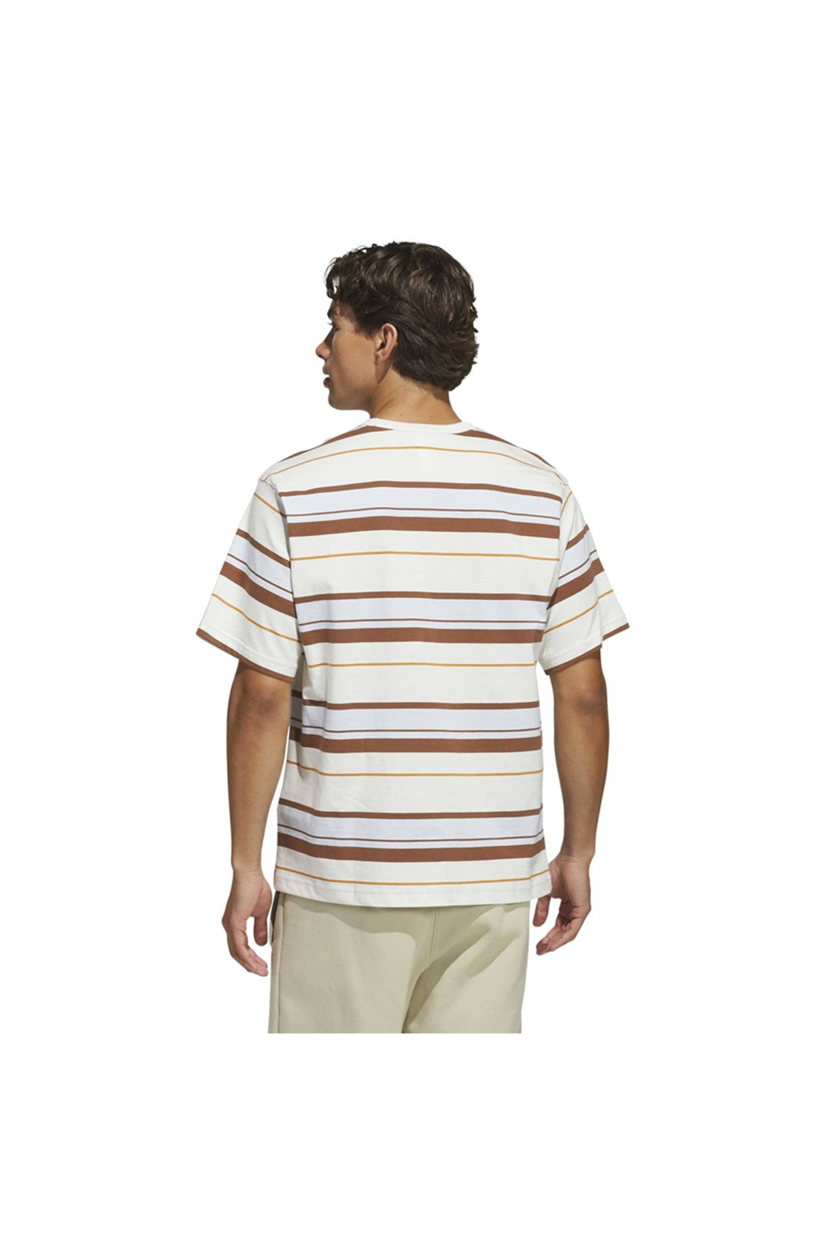adidas Erkek Beyaz T-shirt STRIPE TEE KX1267 - Fiyatı