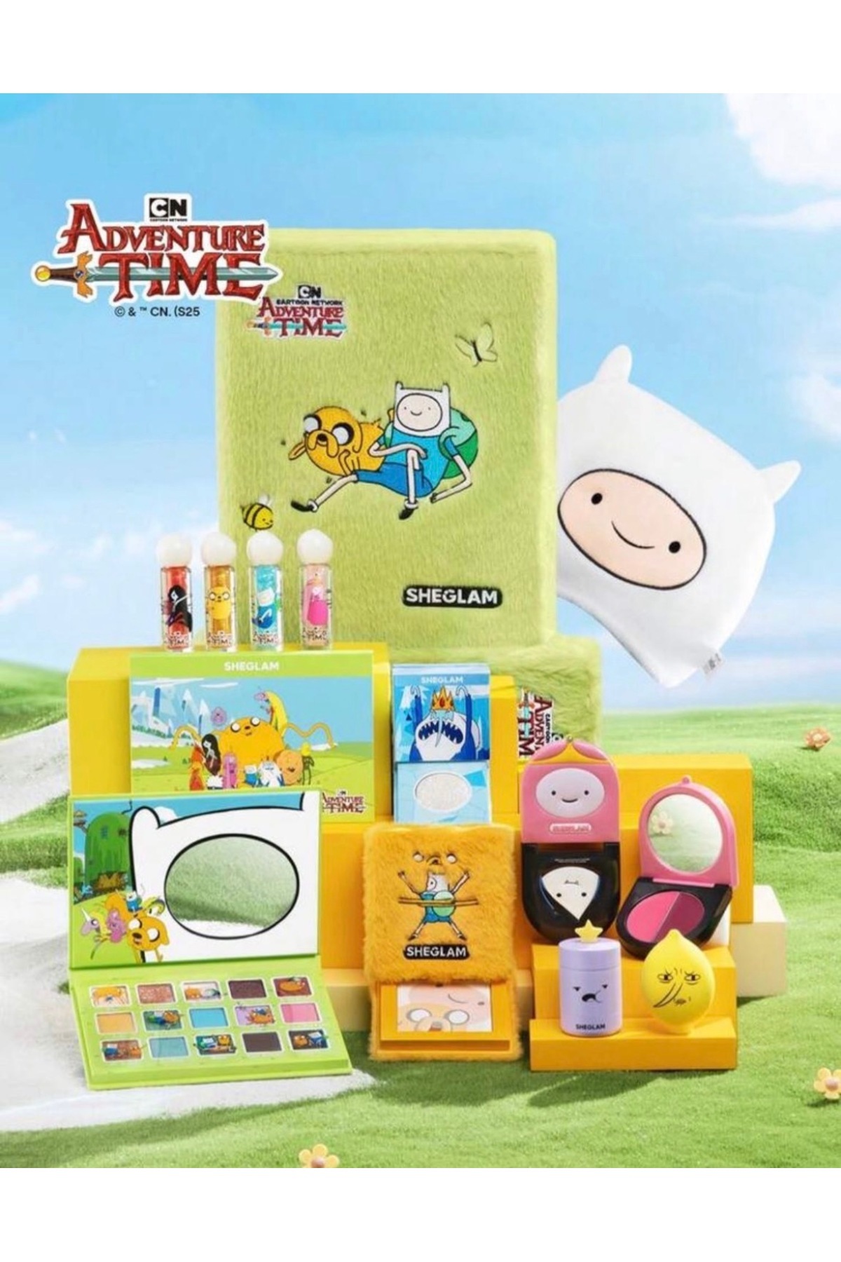 新品 アドベンチャータイム SHEGLAM フルコレクションセット SHEIN SHEGLAM Adventure Time Full Makyaj Set - Fiyatı, Yorumları