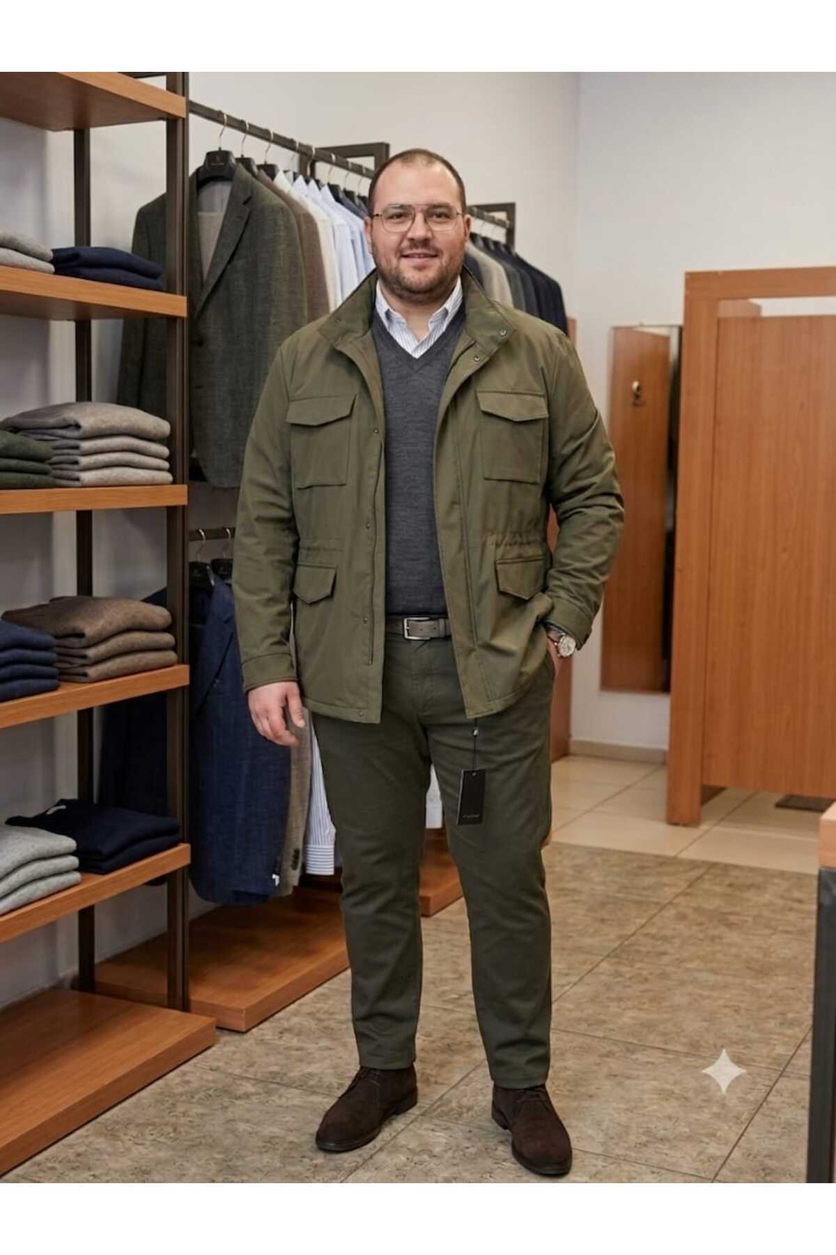 MESUT COLLECTİON MONTIERO BÜYÜK BEDEN YAZLIK ERKEK MONT