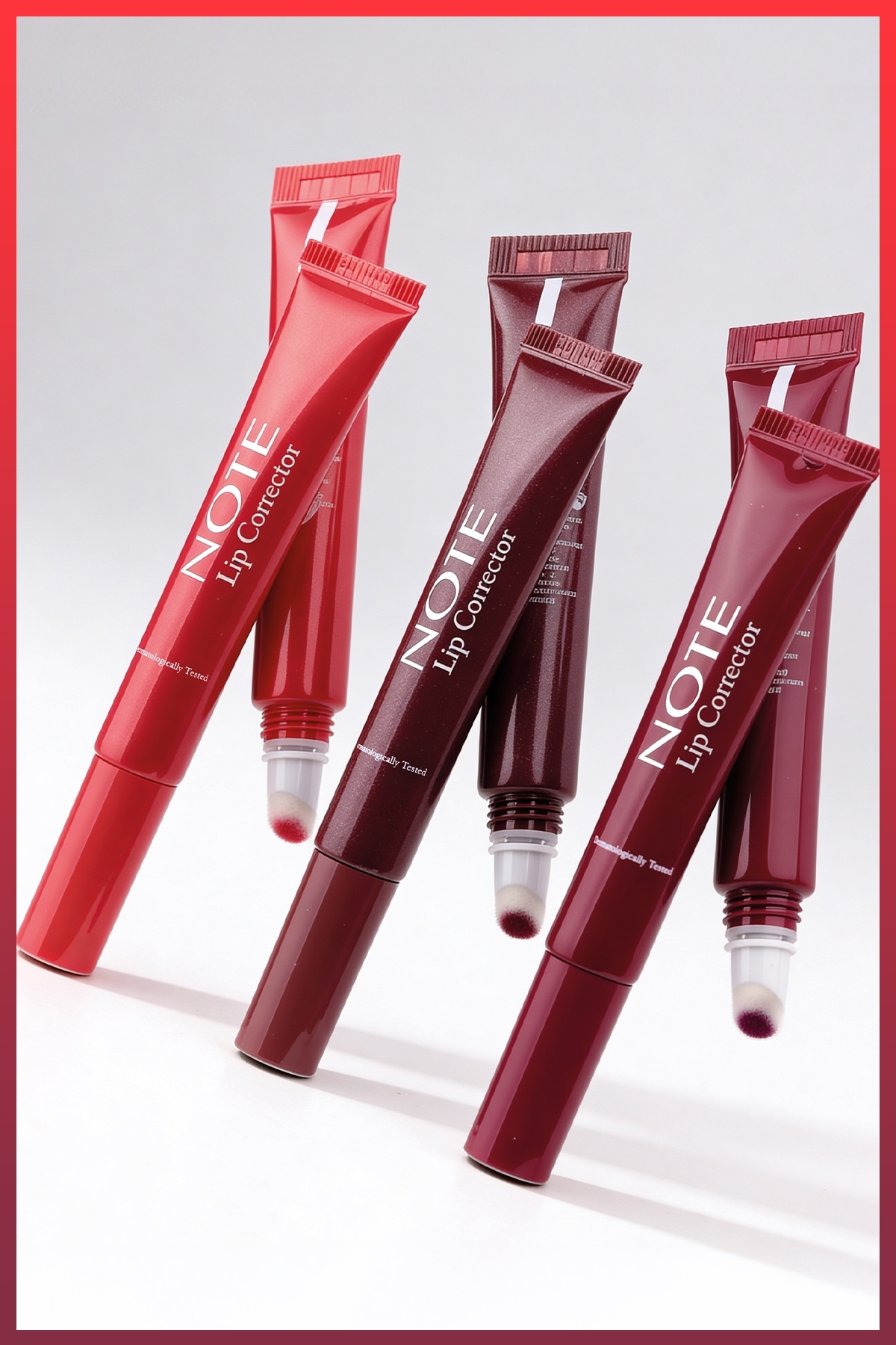 برق لب رنگ دهنده و مرطوب کننده لب شماره 08 آلویی — قرمز LIP CORRECTOR BB — تصویر 4 از 4