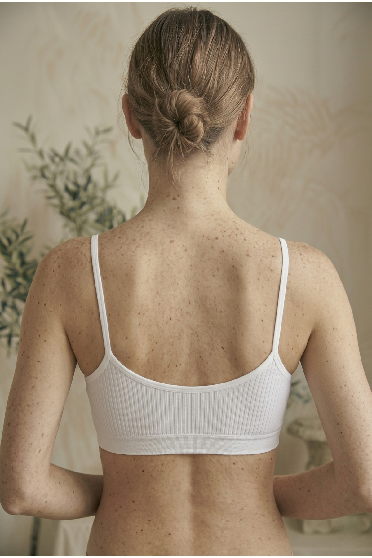 underwear bodyway 3’lü Çıkarılabilir Pedli Fitilli İp Askılı Bralet Büstiyer Crop Atlet görsel 7