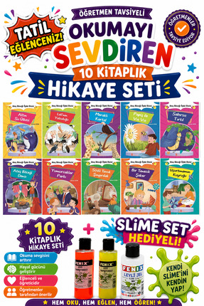 Ata Yayıncılık 1. Sınıf Öğretmen Tavsiyeli Okumayı Sevdiren 32 Sayfa 10 Kitap...