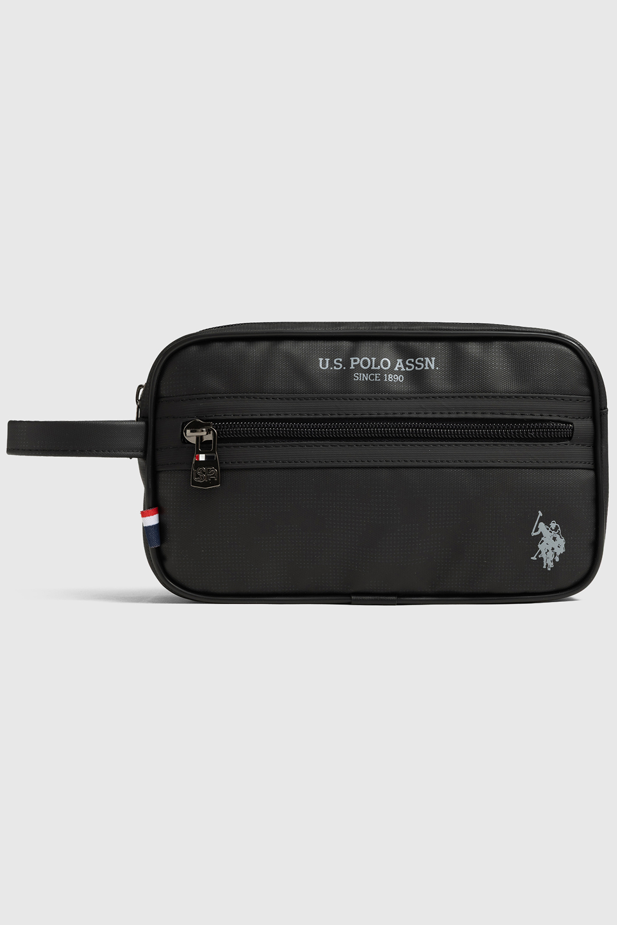 U.S. Polo Assn. U.S Polo Assn 26039 Erkek El Portföyü El Çantası Clutch Çanta Traş Çantası SİYAH görsel 3