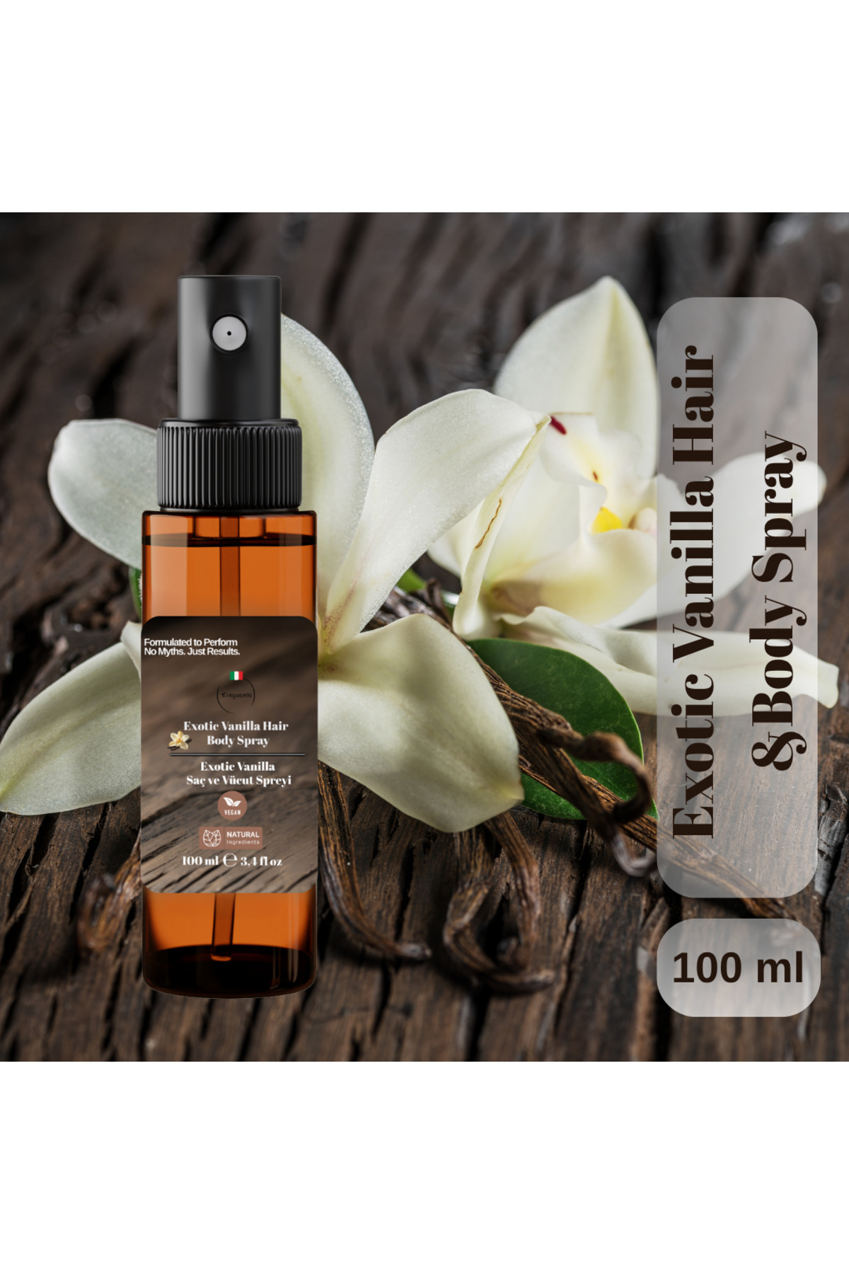 Cinquanta Exotic Vanilla Saç ve Vücut Spreyi 100 ml — cınqvansprey