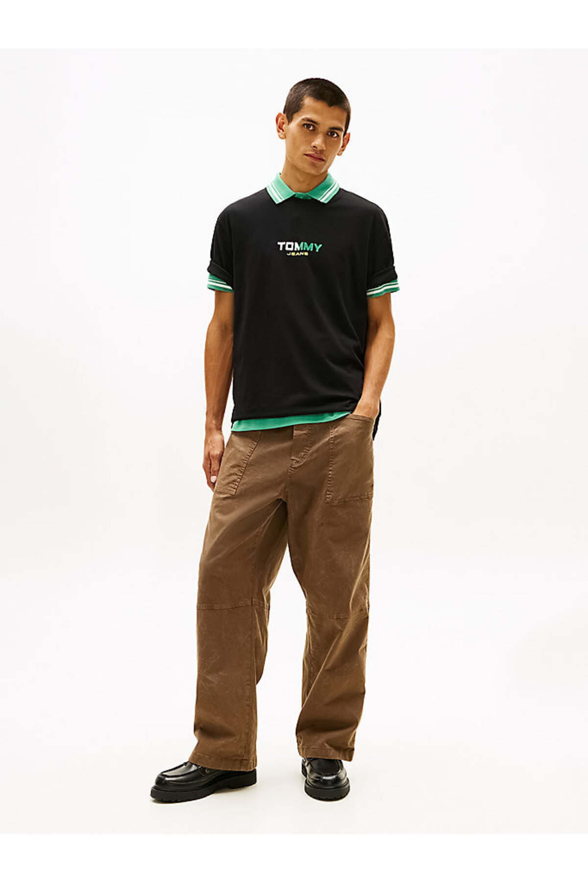 پولوشرت مردانه یقه پلو | تامی هیلفیگر Tommy Hilfiger DM0DM22534 BD - تصویر 3