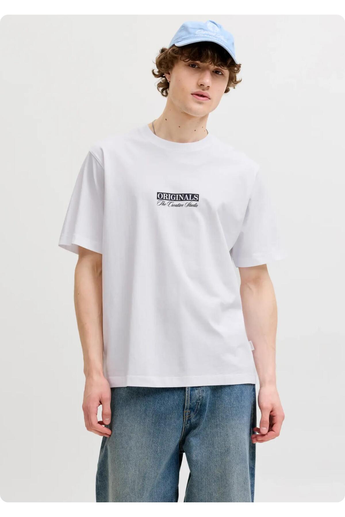 پیراهن آستین کوتاه مردانه جک اند جونز مدل JORSAVONA BOXX 0 جک اند جونز تی شرت Jack & Jones