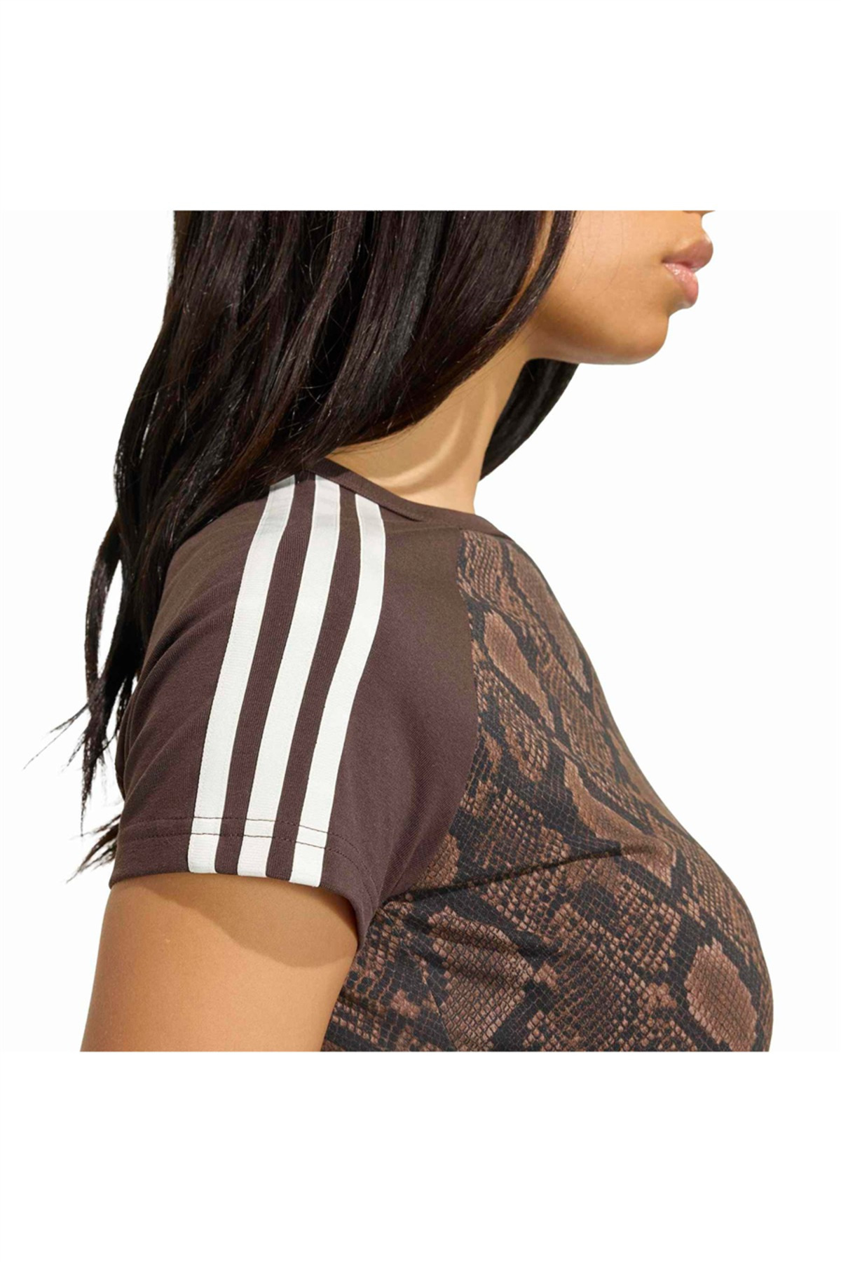 تی‌شرت زنانه طرح مار SNAKE PRINT CALI TEE KX1889