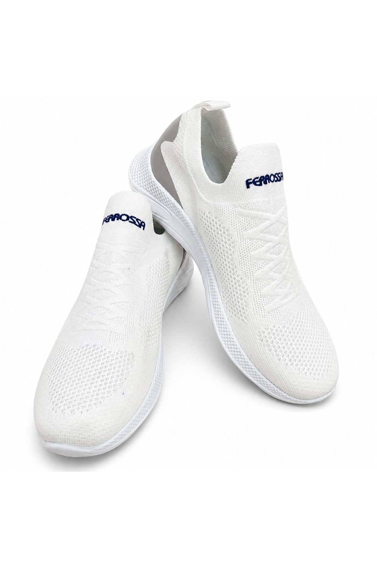 Ferrosa 041 Ortapedik Triko Beyaz Rahat Unisex Spor Ayakkabı — رنگارنگ — تصویر 3 از 6