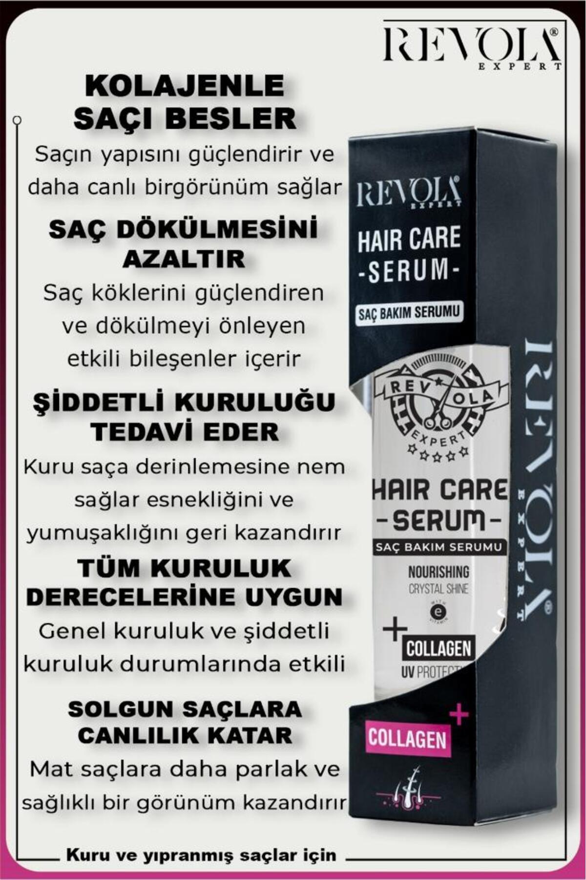 Expert E Vitaminli Tam Onarıcı Saç Bakım Serumu 75 Ml Kolajen+ — REVOLA-34 — تصویر 4 از 4
