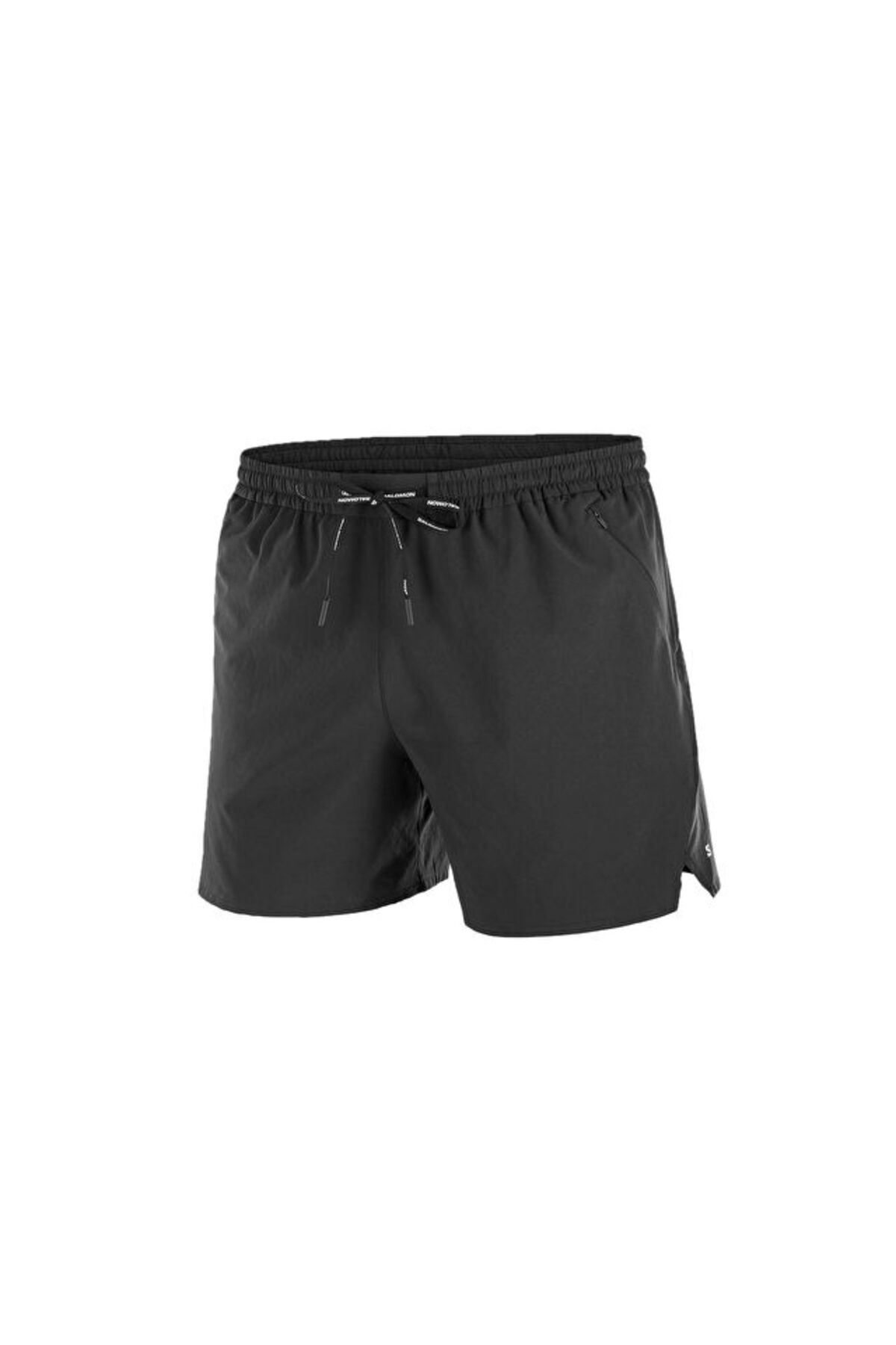 شلوارک دویدن مردانه Shakeout CORE سایز 5 اینچ LC2450400 مشکی سالومون شورت ورزشی Salomon