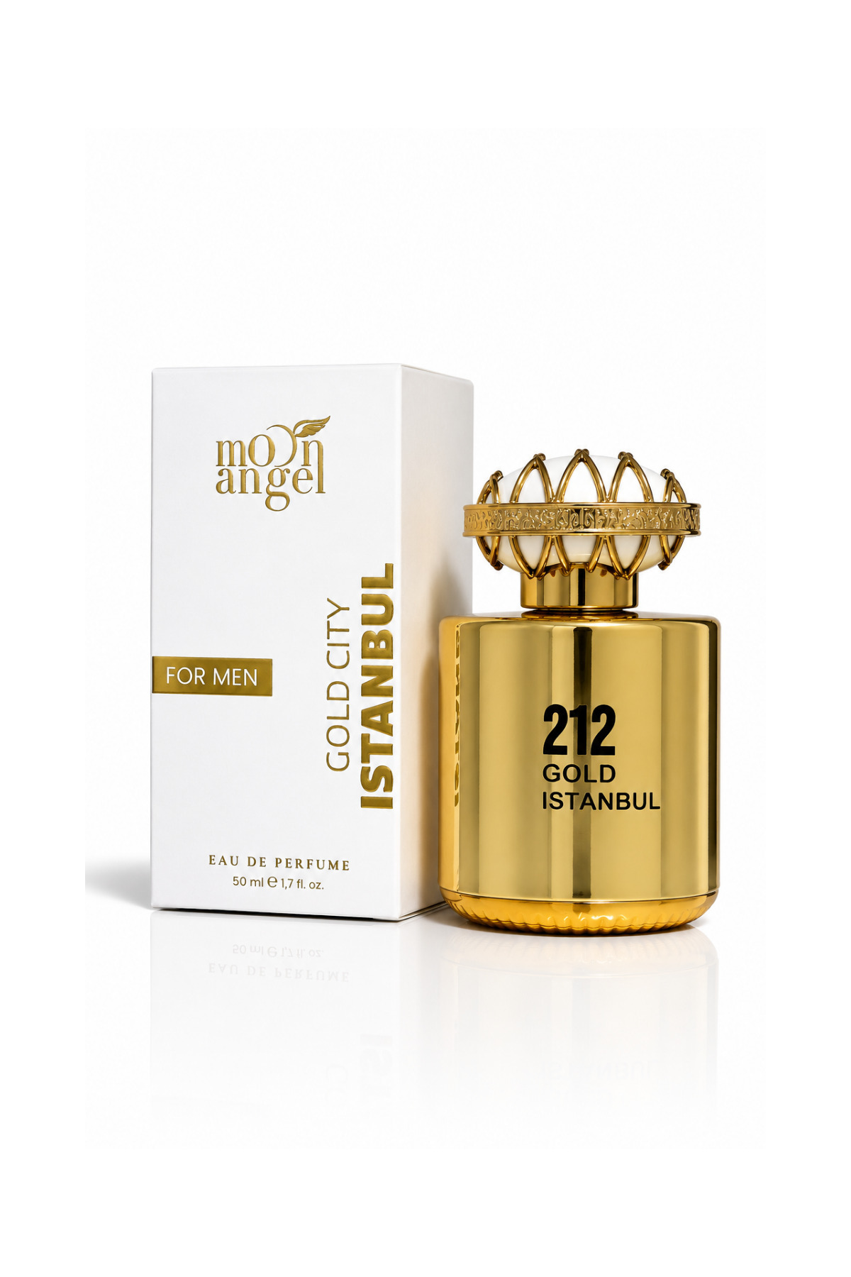 Erkek Parfümü 212 Gold City İstanbul EDP Kalıcı Parfüm 50 ml — görsel 2