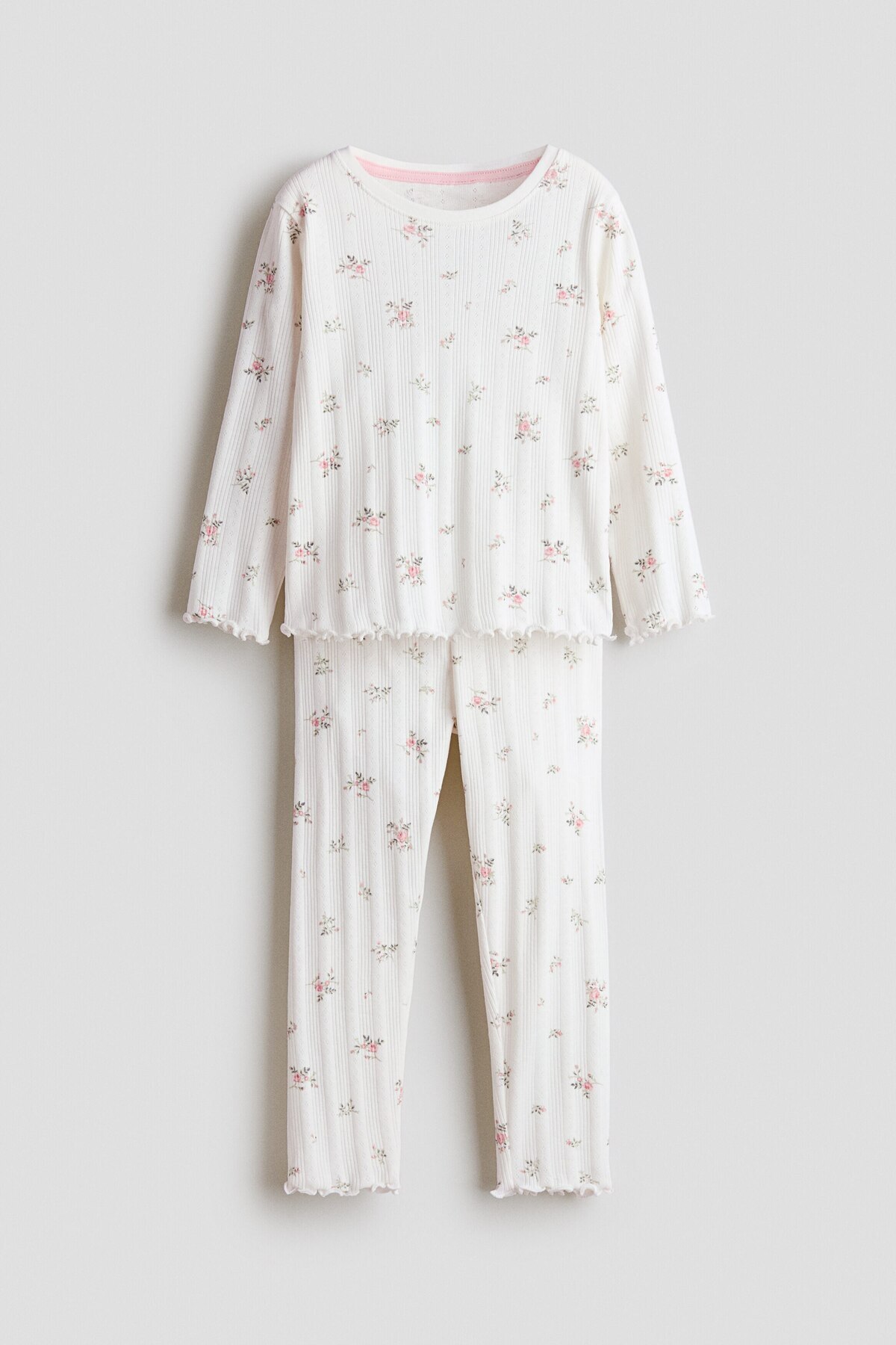 ست لباس خواب نخی و طرح دار اچ اند ام ست پیژامه و لباس خواب H&M