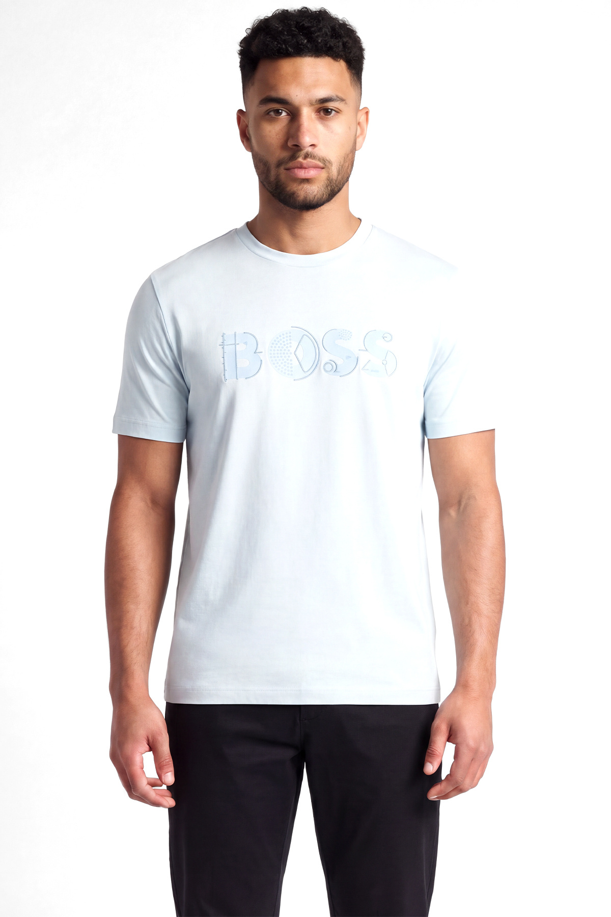 تیشرتمردانهBOSSآبی