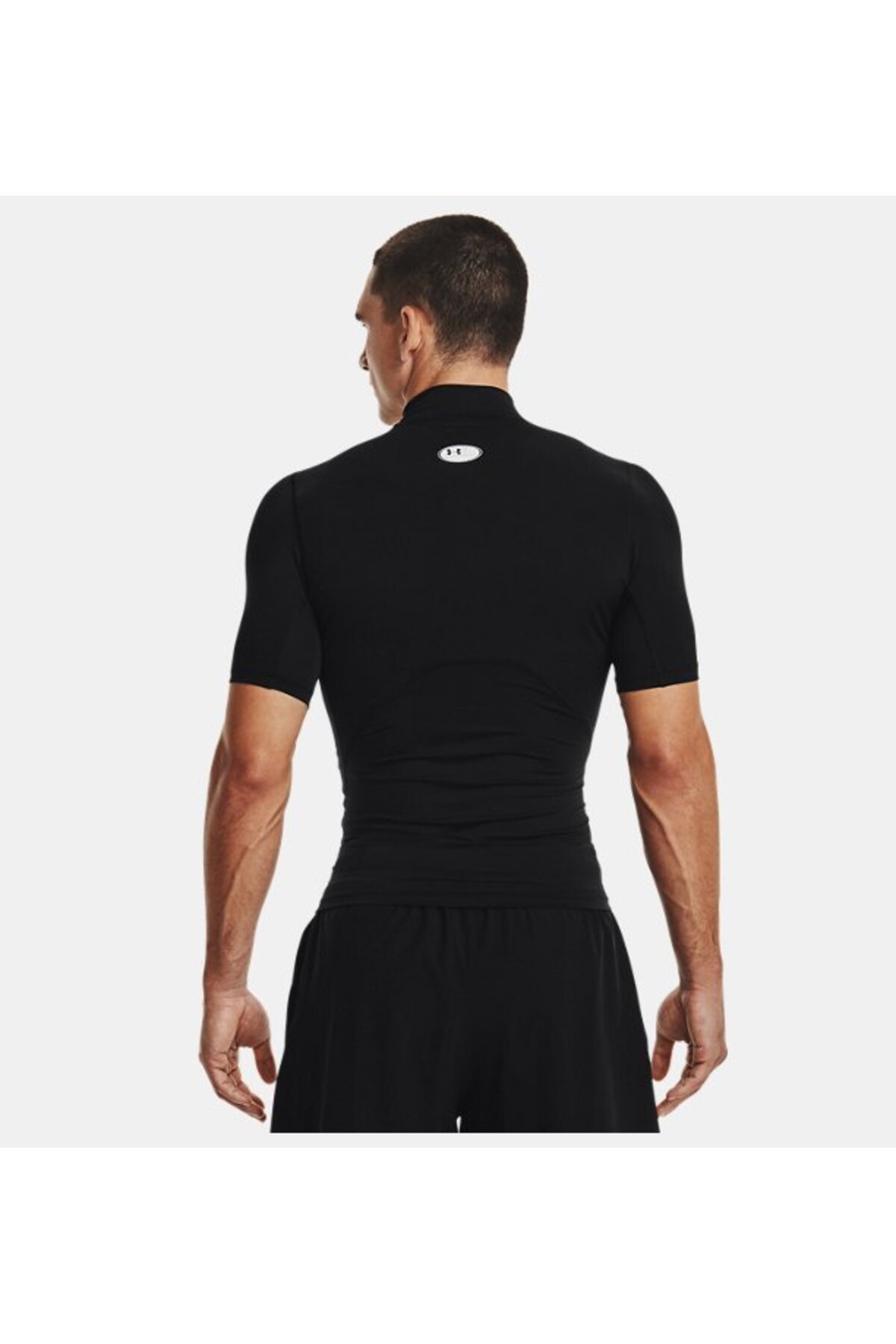 Under Armour Erkek UA HeatGear Armour Compression Mock Kısa Kollu T-shirt görsel 3