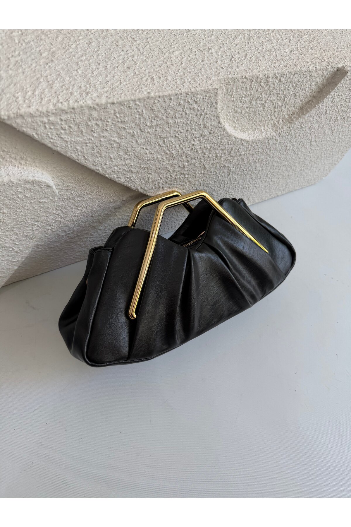 Mia Collection Ubud Model Düğün Nişan Abiye Çanta Siyah görsel 2