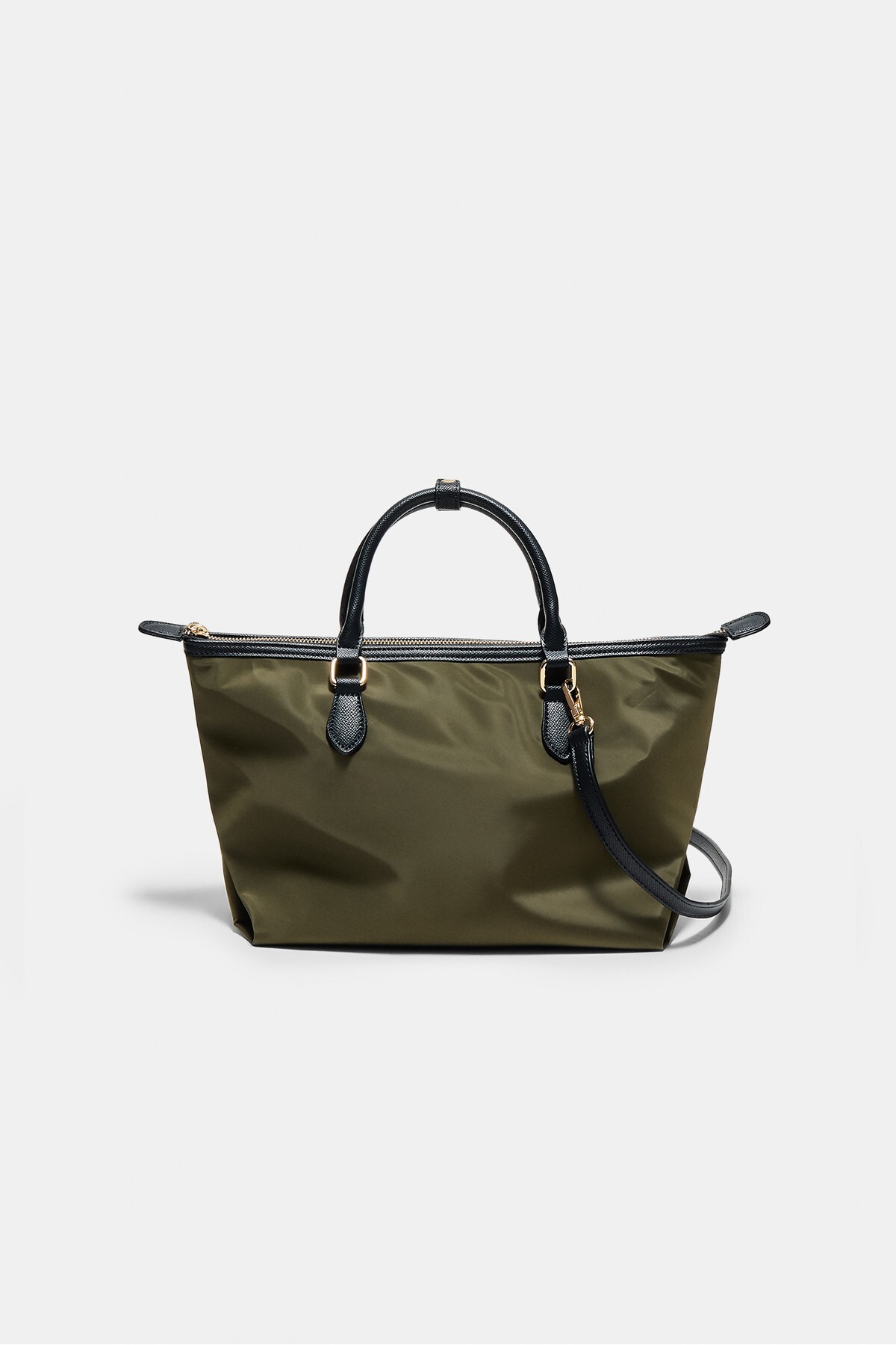 1_org_zoom کیف Stradivarius استرادیواریوس رودوشی زیپ دار اورجینال - تصویر 1