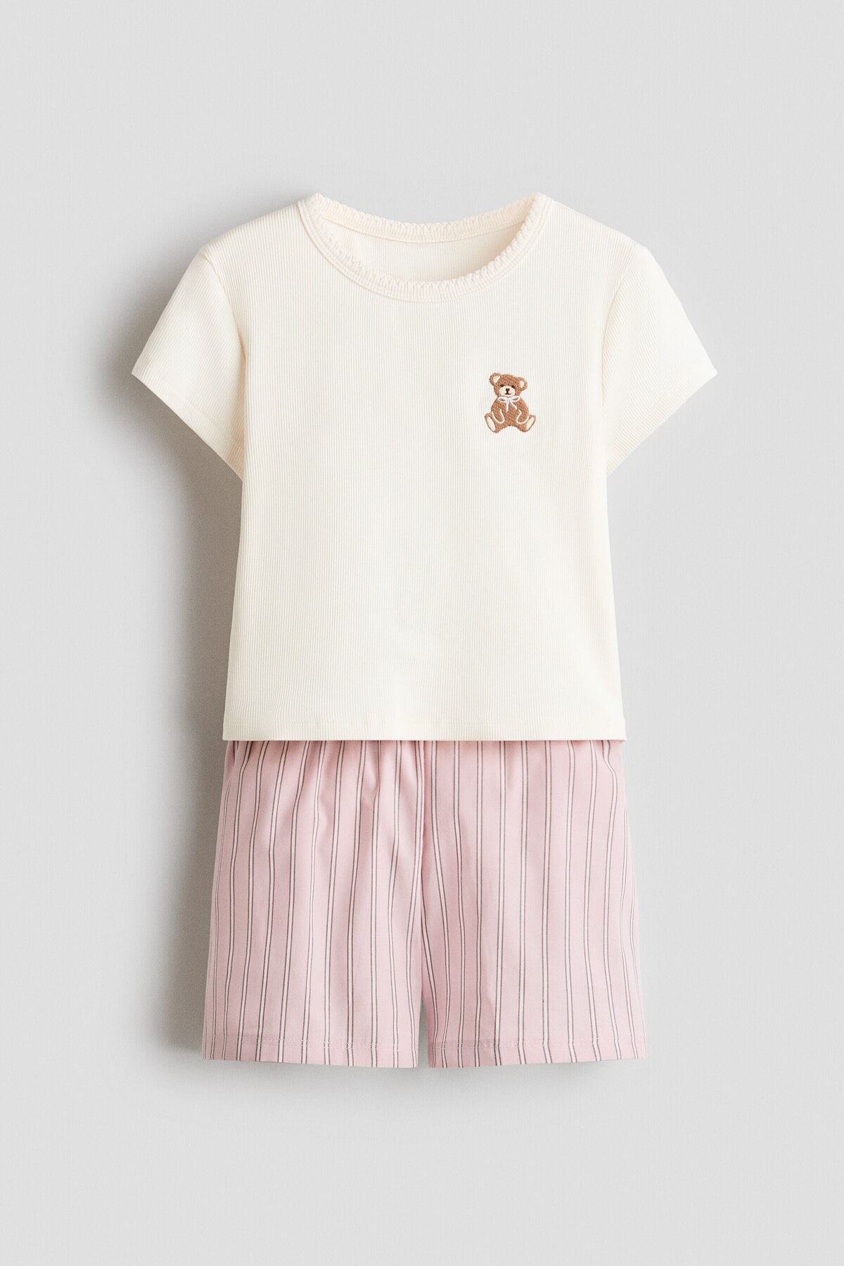 ست لباس خواب پنبه‌ای اچ اند ام ست پیژامه و لباس خواب H&M