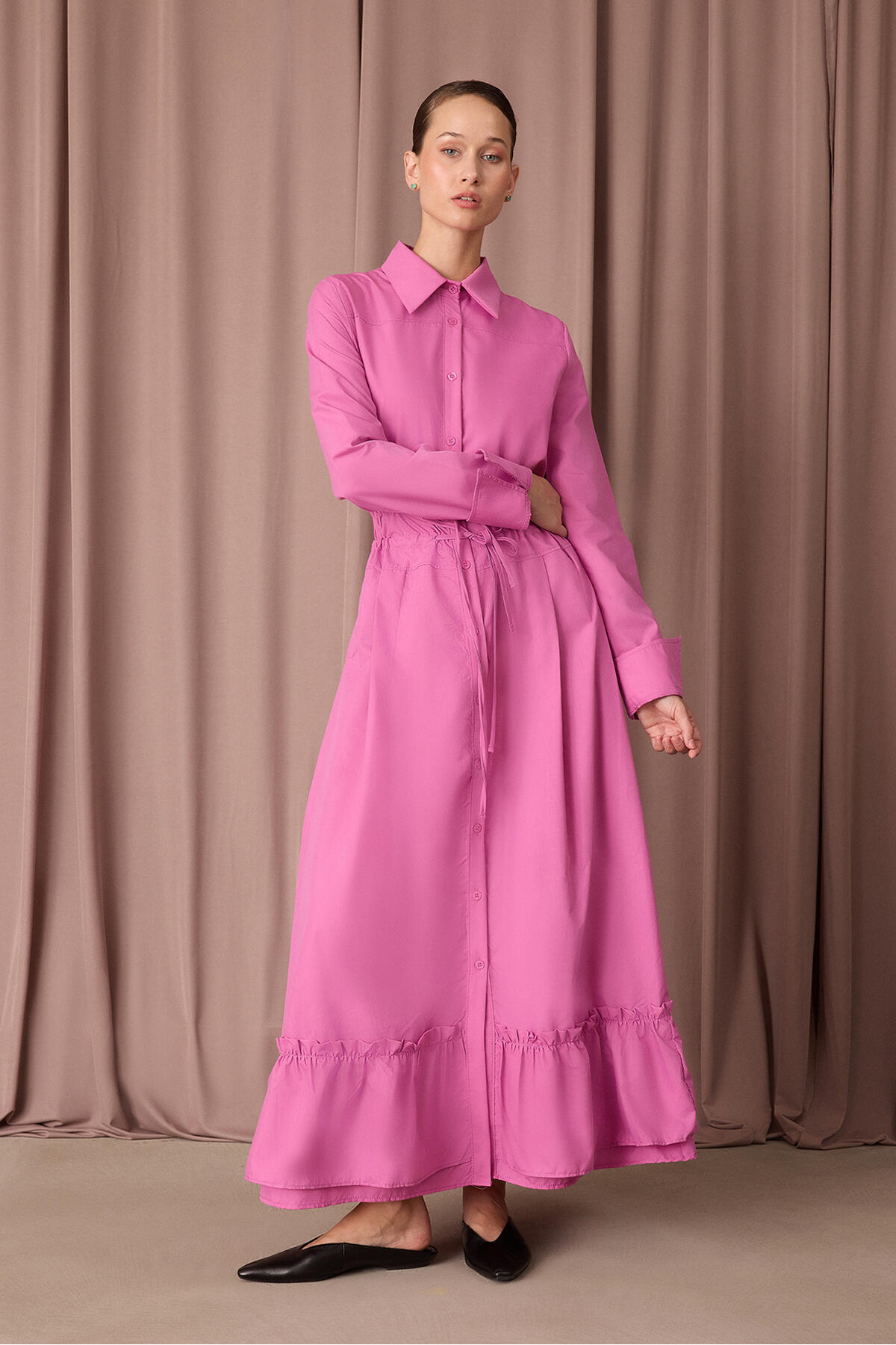 Touche Prive Belden Gathered Dress