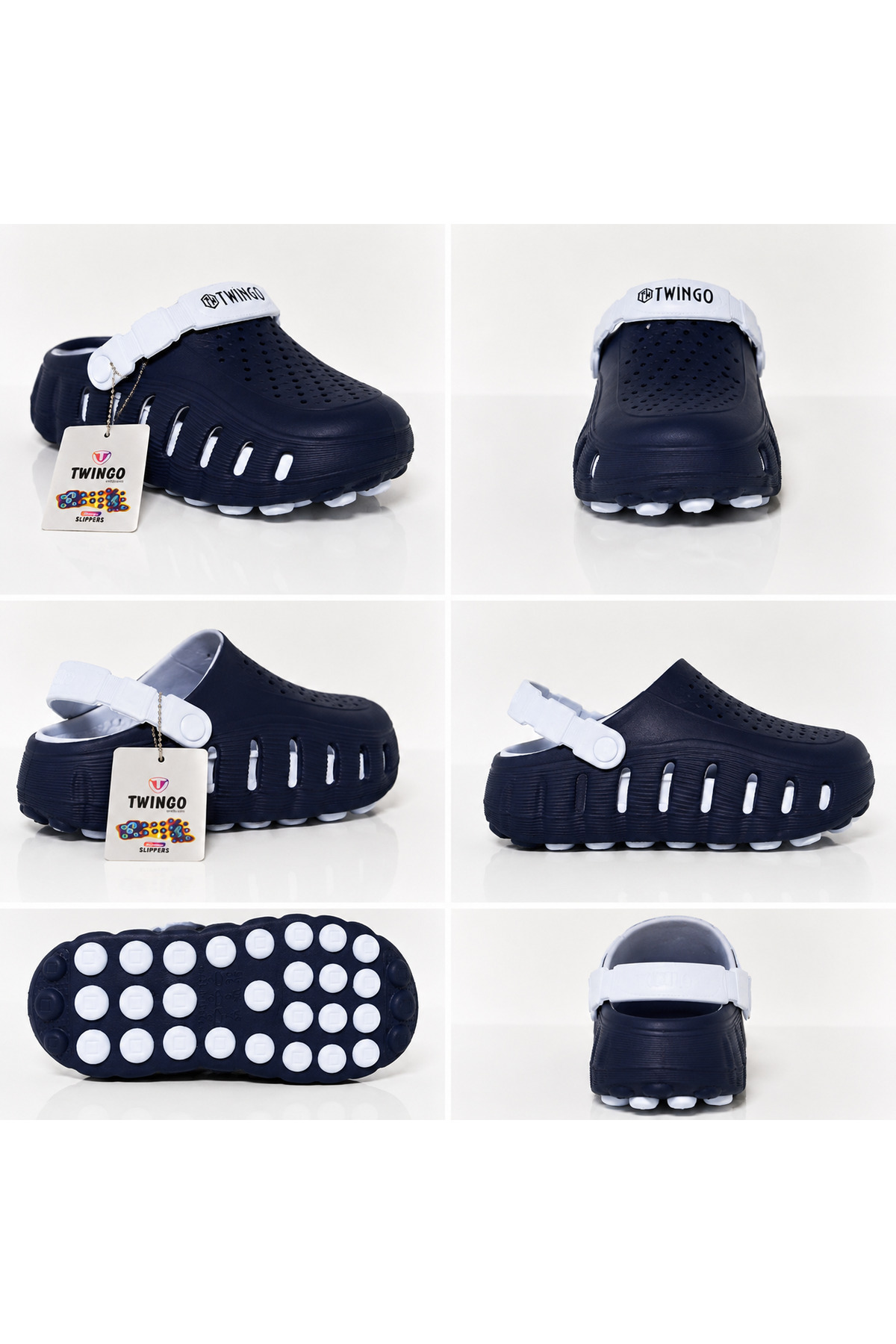 Twingomax Premium Masajlı Günlük Ortopedik Lux Eva Terlik Unisex görsel 2