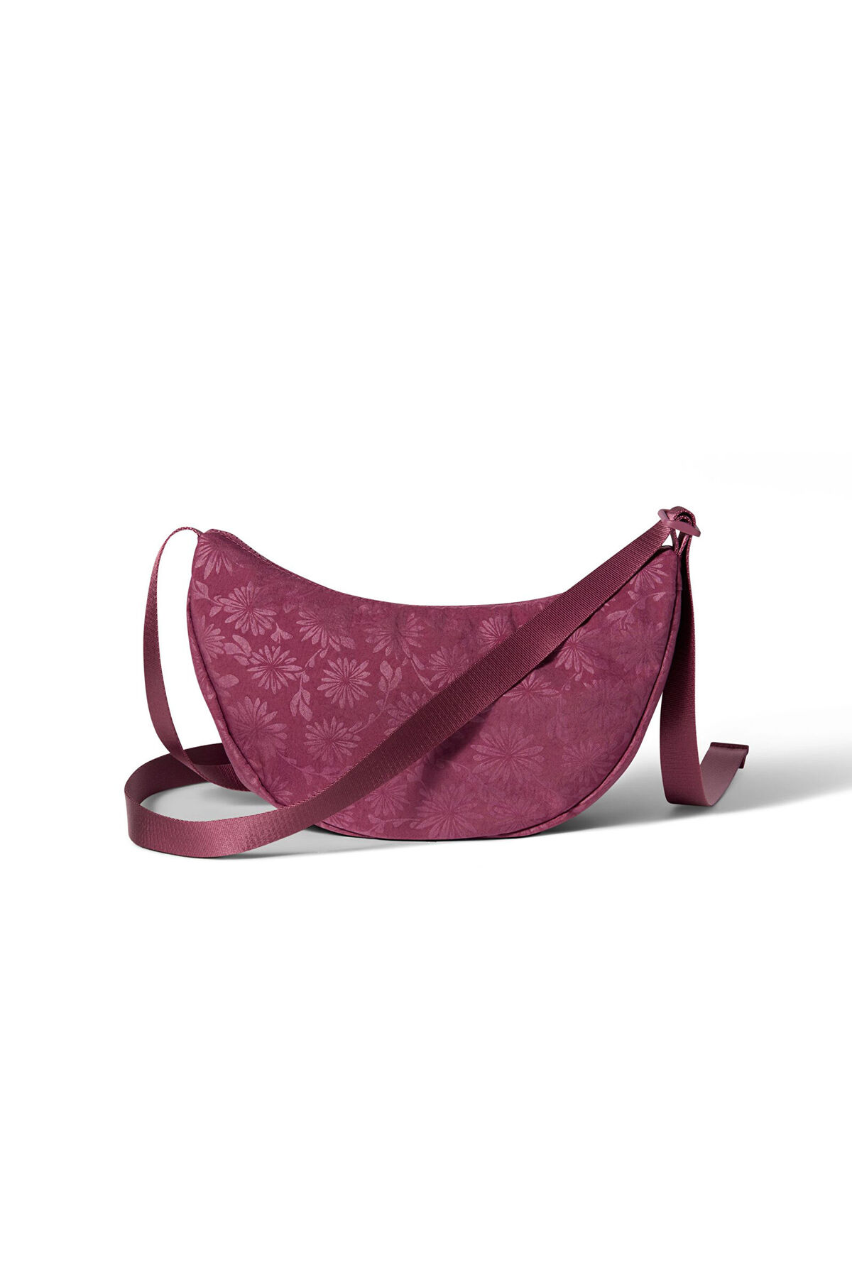 Nike Kadın Çanta Omuz Çantası AURA CRESCENT CROSSBODY Günlük Kadın Çanta Çiçek Desenli Çanta görsel 4