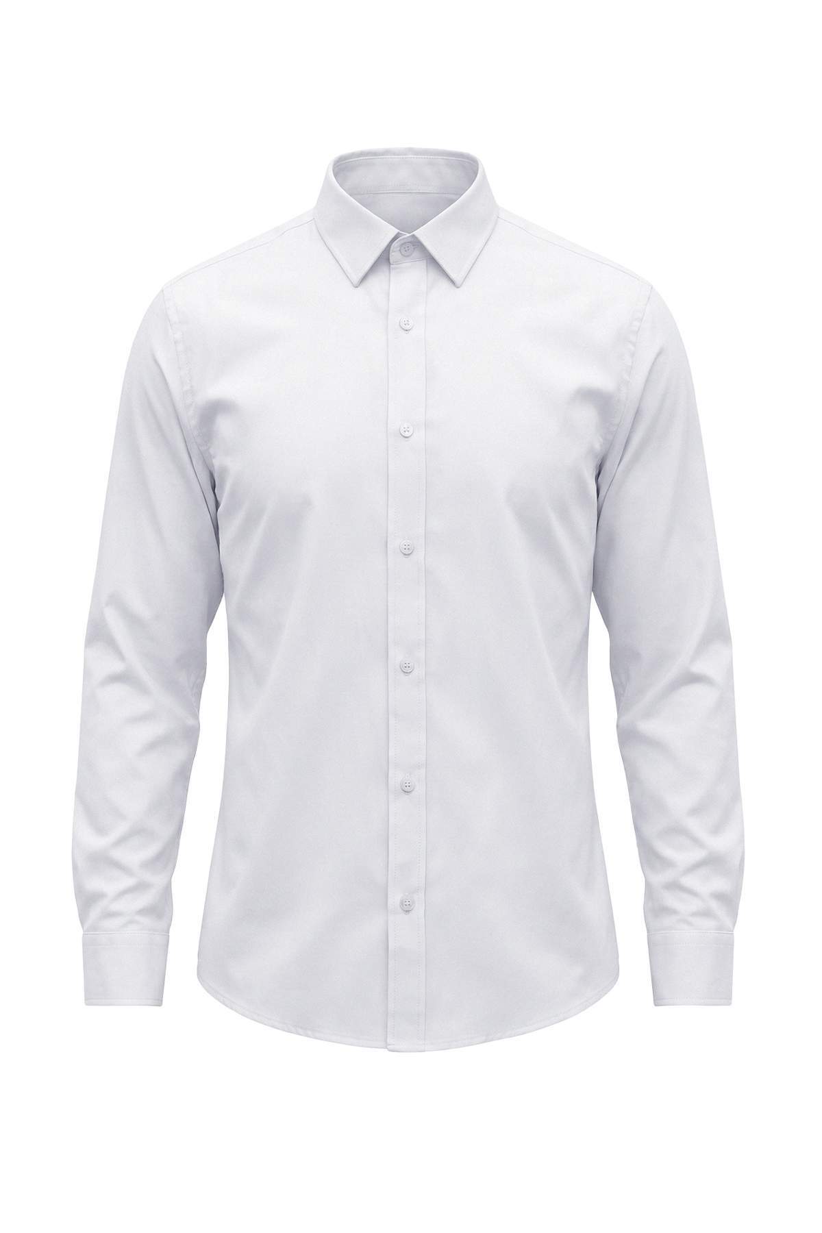 Trendyolmilla Man Beyaz %100 Pamuk Oxford Regular Mevsimlik Erkek Gömlek TMNAW27GO00022