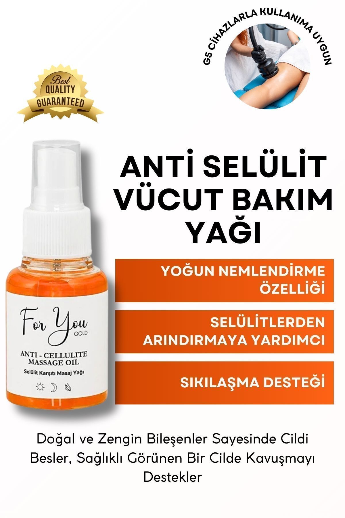 Anti Selülit Vücut Bakım Yağı – Selülit Karşıtı Masaj Yağı (antiselülit) — selyağ1 — تصویر 3 از 7