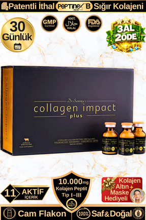 Dr.Sammy's Toz Kolajen Peptit 10.000 Mg Tip 1-3 Hidrolize Sığır Kolajeni | Pr...