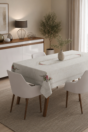 Befahomes KANAVİÇE DESENLİ MASA ÖRTÜSÜ