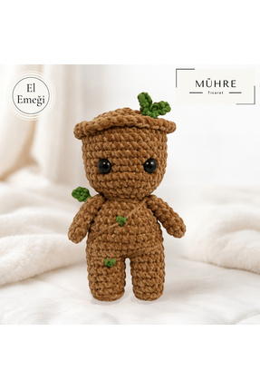 mühre 28 CM Groot Galaksinin Koruyucuları El Emeği Amigurumi Örgü Karakter Pe...