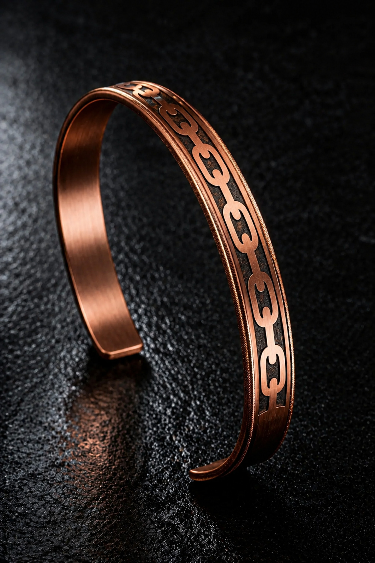 Men's Women's Copper Bracelet Chain Embroidered Pure Copper Bracelet