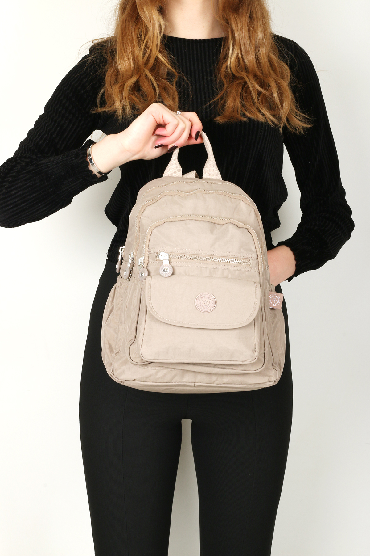 Mega-255 Women's Clinker Backpack Light-mink