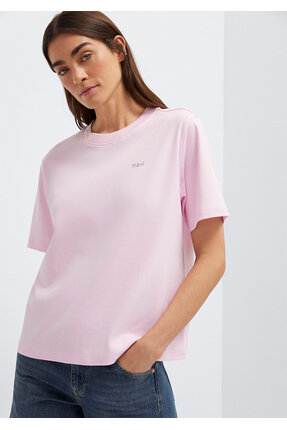 Mavi Pembe Tişört Regular Fit / Normal Kesim 1613882-86959