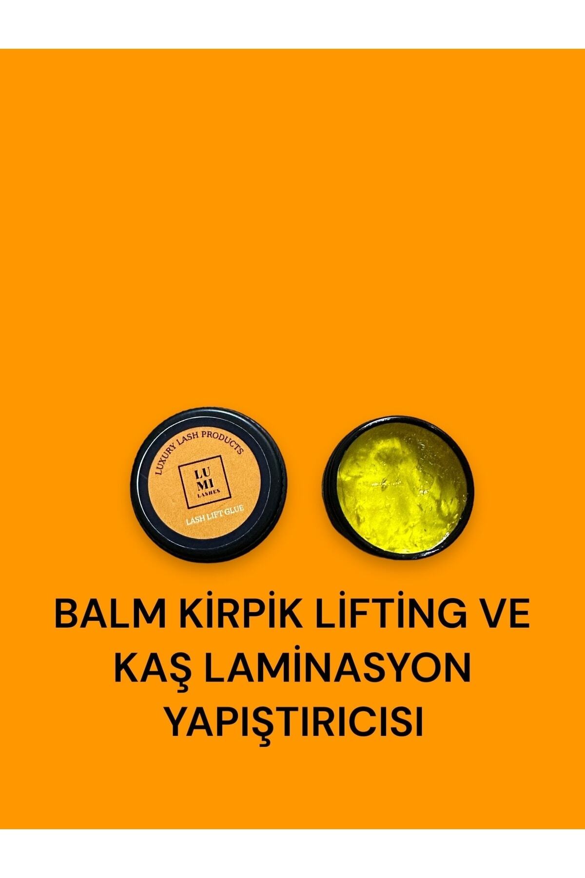 Sarı Balm Yapıştırıcı Ve Fırça Set Kirpik Lifting Yapıştırıcısı Balm Kolay Tarama Ve Bakım Yapar — بنفش KirpikliftingBALM-SARI+FIRÇA — تصویر 6 از 6