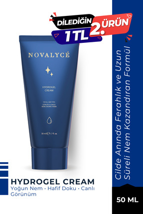 Novalyce Su Bazlı Nemlendirici Jel | Yağsız Günlük Bakım | Gözenek Tıkamayan ...