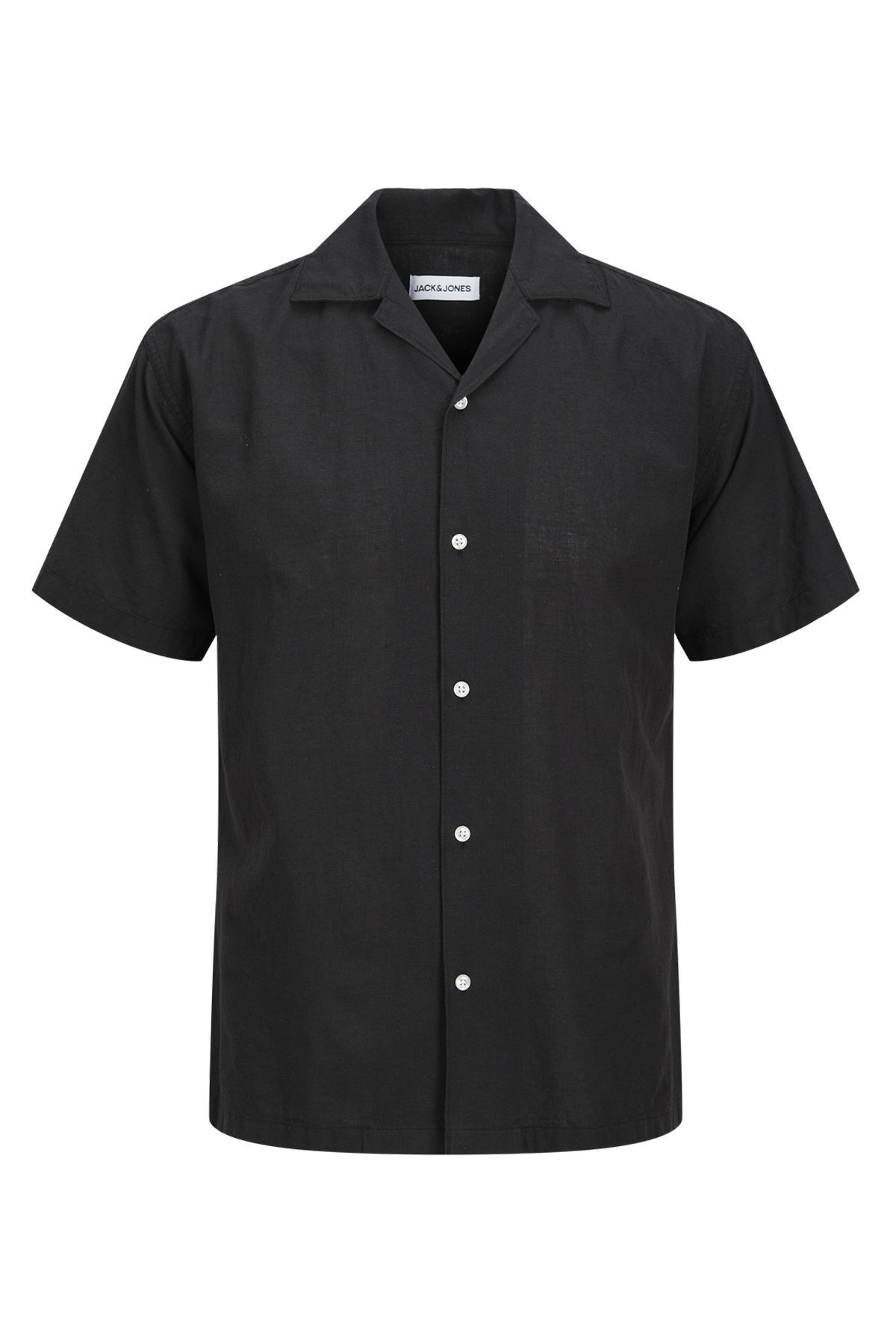 پیراهن آستین کوتاه مردانه طرح ترکیبی کتان - بریز جک اند جونز پیراهن Jack & Jones