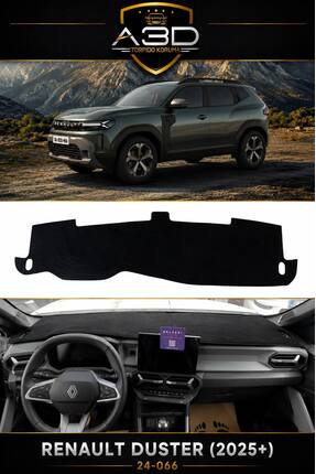 A3D TORPİDO KORUMA RENAULT DUSTER (2025+) Ön Gögüs Panel Torpido Koruma Koruy...