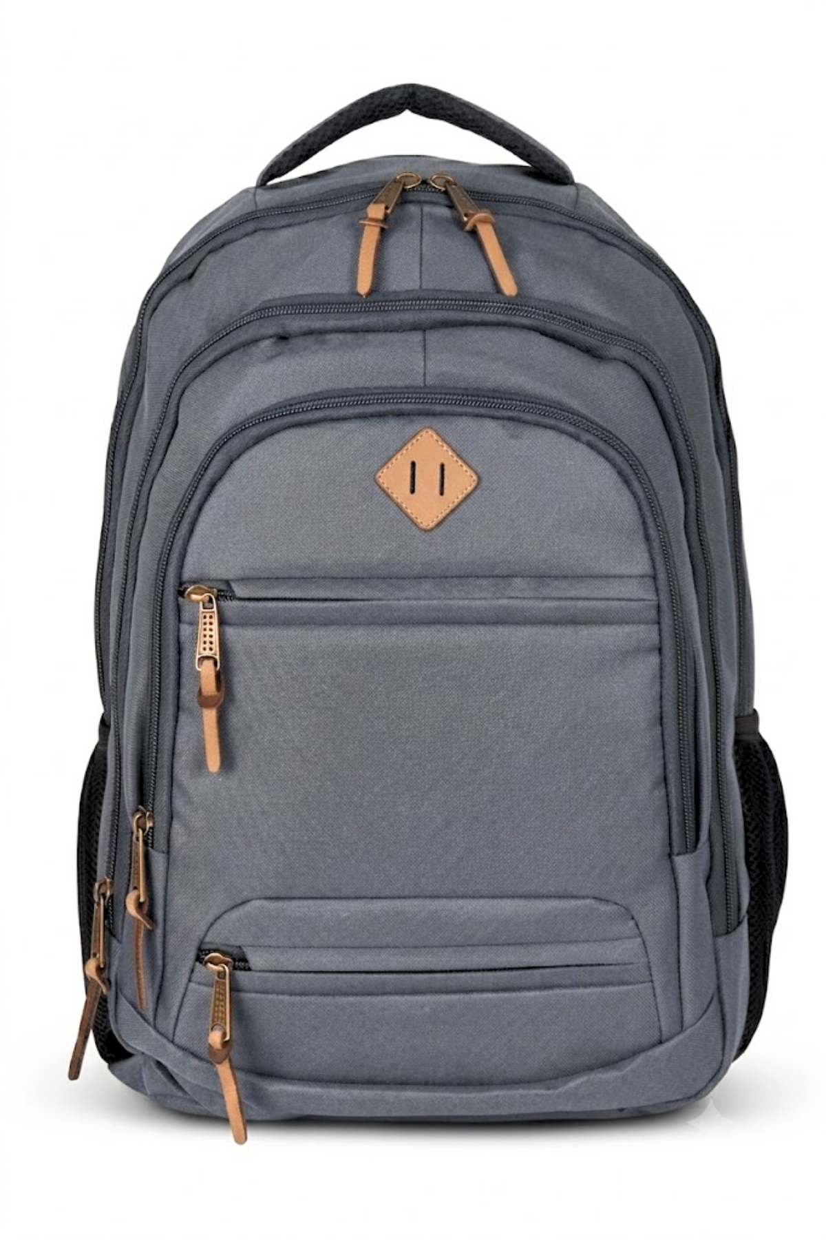 byhakan Unisex Günlük Okul Seyahat Sırt Çantası Gk19 Gri görsel 3