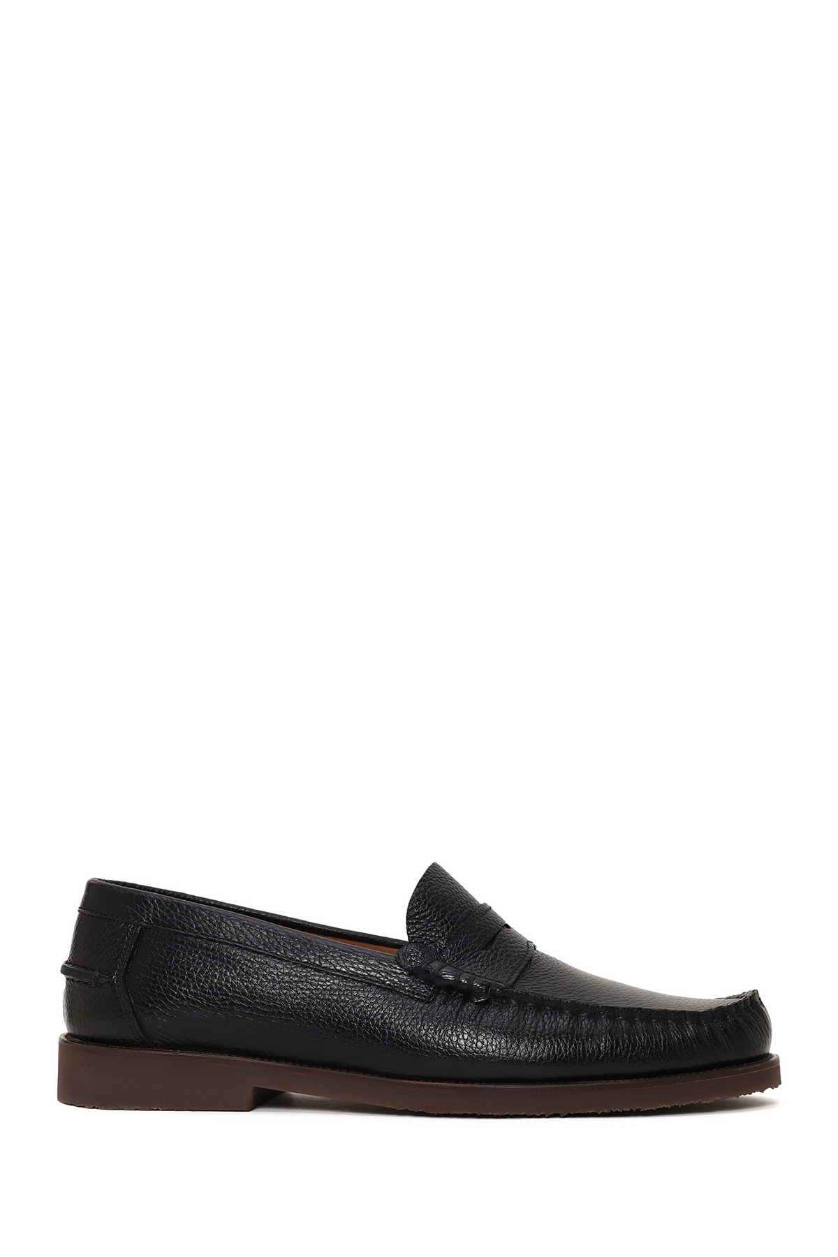 Derimod Erkek Siyah Deri Casual Loafer 26SFD6033FT
