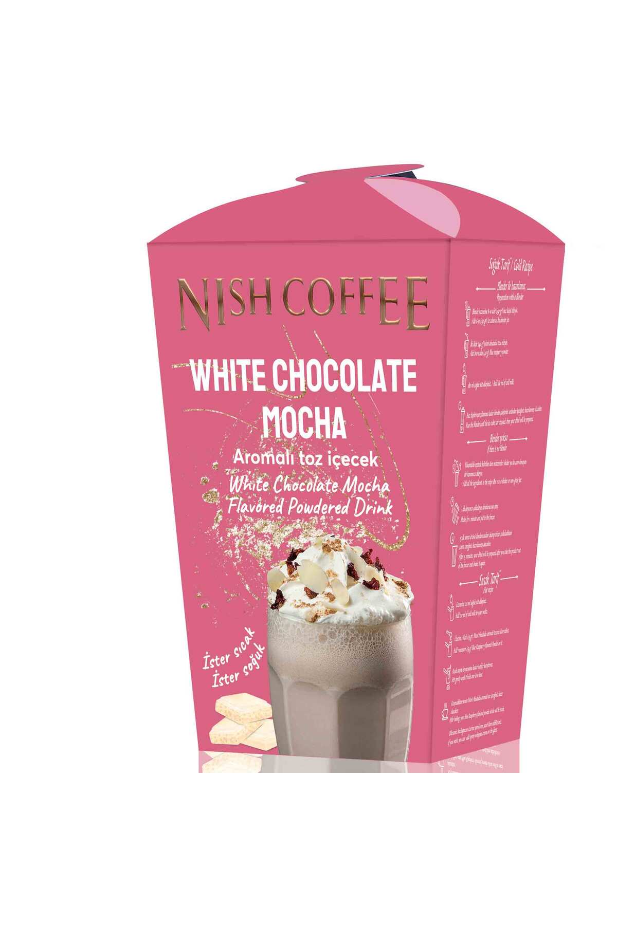 Genel Markalar Nish White Chocolate Mocha Aromalı Toz İçecek 250