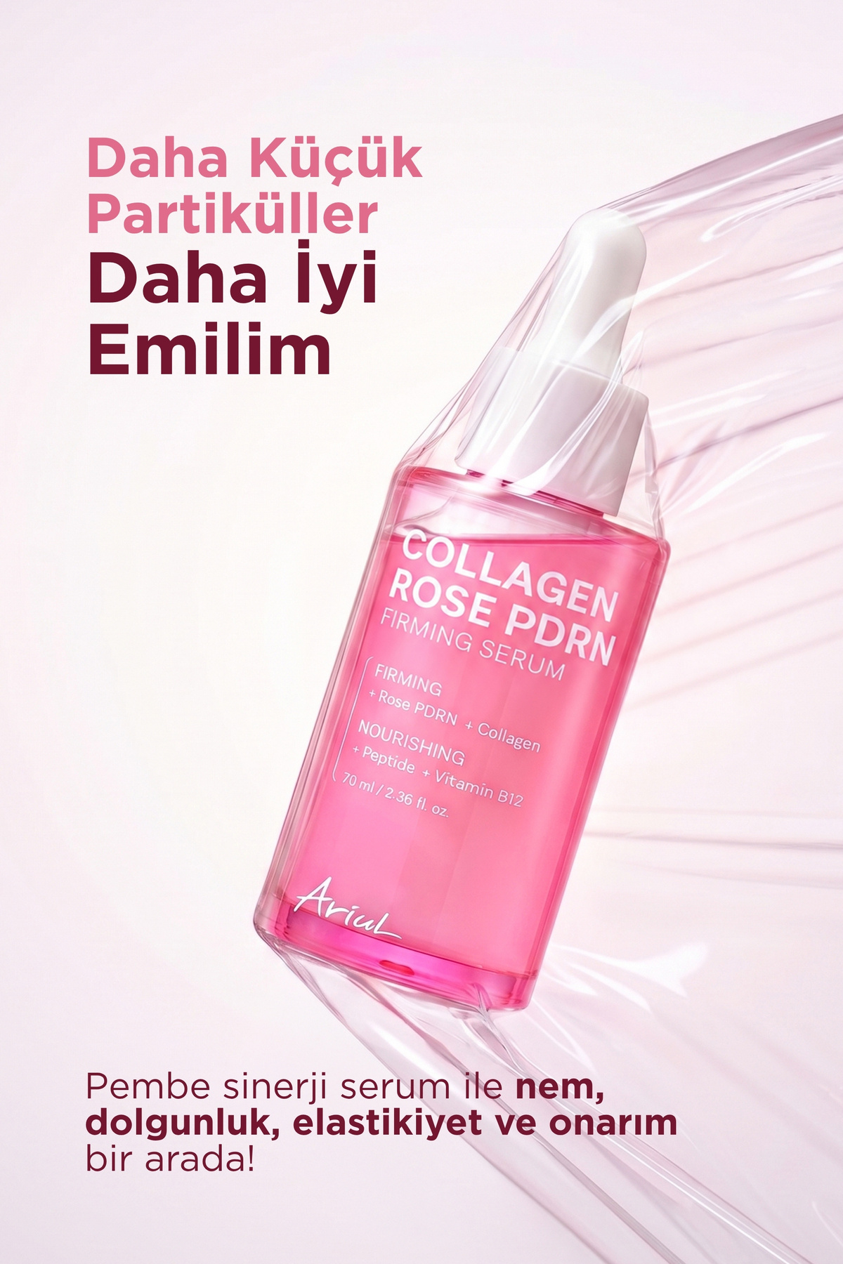 Collagen Rose PDRN Firming Serum - Gül PDRN & Kolajen Sıkılaştırıcı Serum — ARL-7D-16-M-N — تصویر 6 از 8