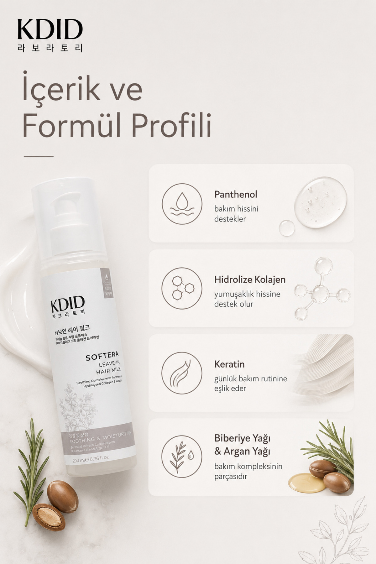 شیر نرم کننده مو سافترا مدل Leave-in Hair Care حجم 200 میلی لیتر — شیر-نرم-کننده-مو-سافترا-200 میلی لیتر — تصویر 4 از 7