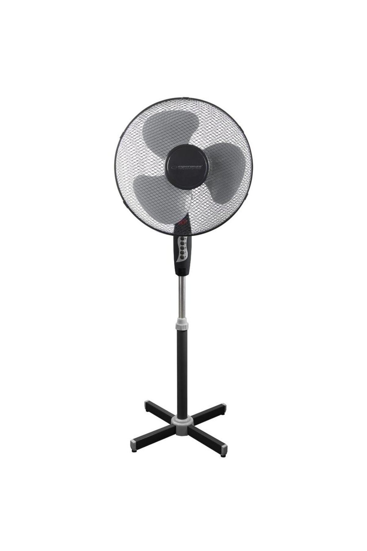 ESPERANZA Ventilator inalt cu picior, Metal, Hurricane, 50W, 3 trepte de vite...